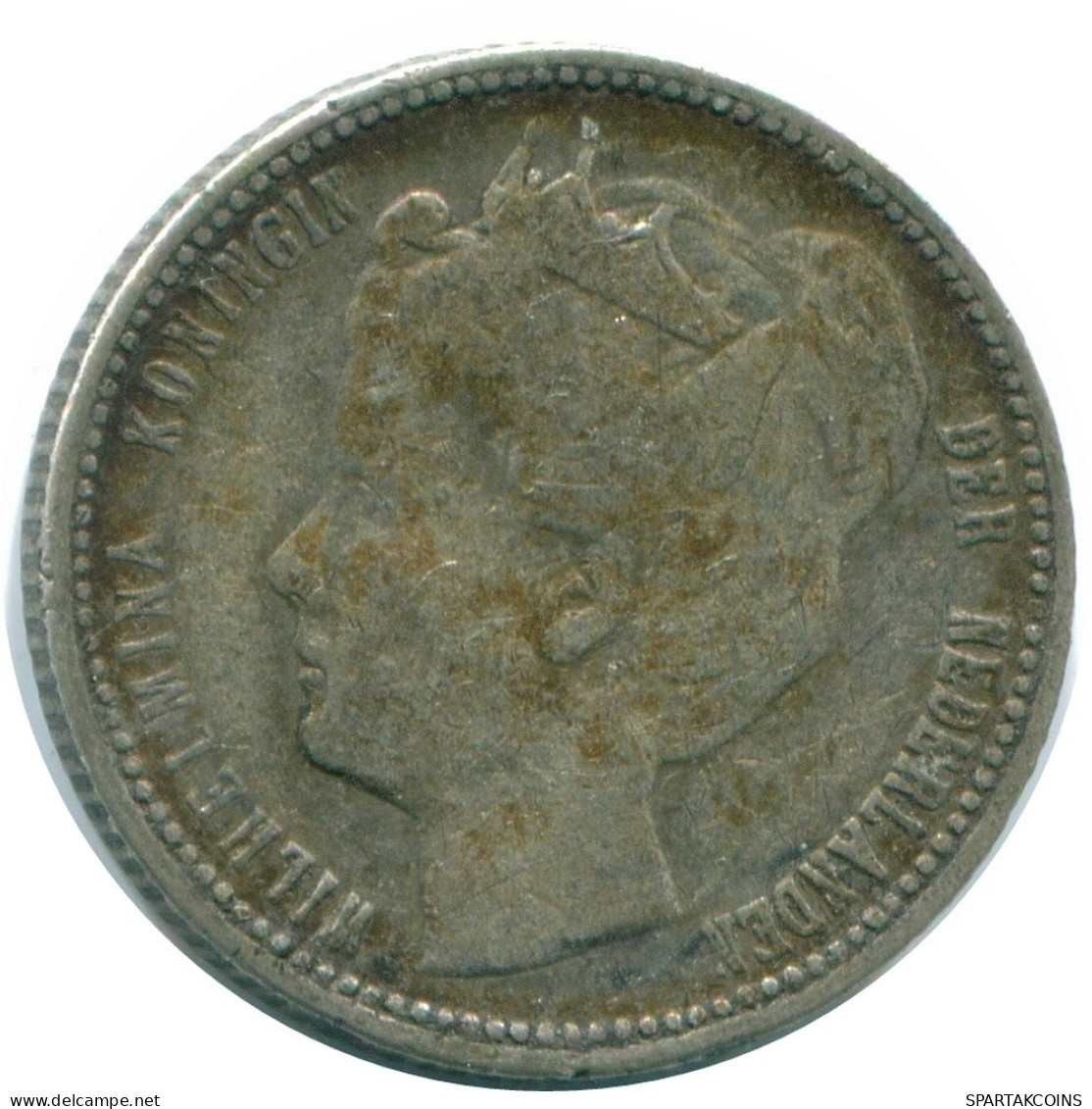 1/4 GULDEN 1900 CURACAO NÉERLANDAIS NETHERLANDS ARGENT Colonial Pièce #NL10499.4.F.A - Curaçao