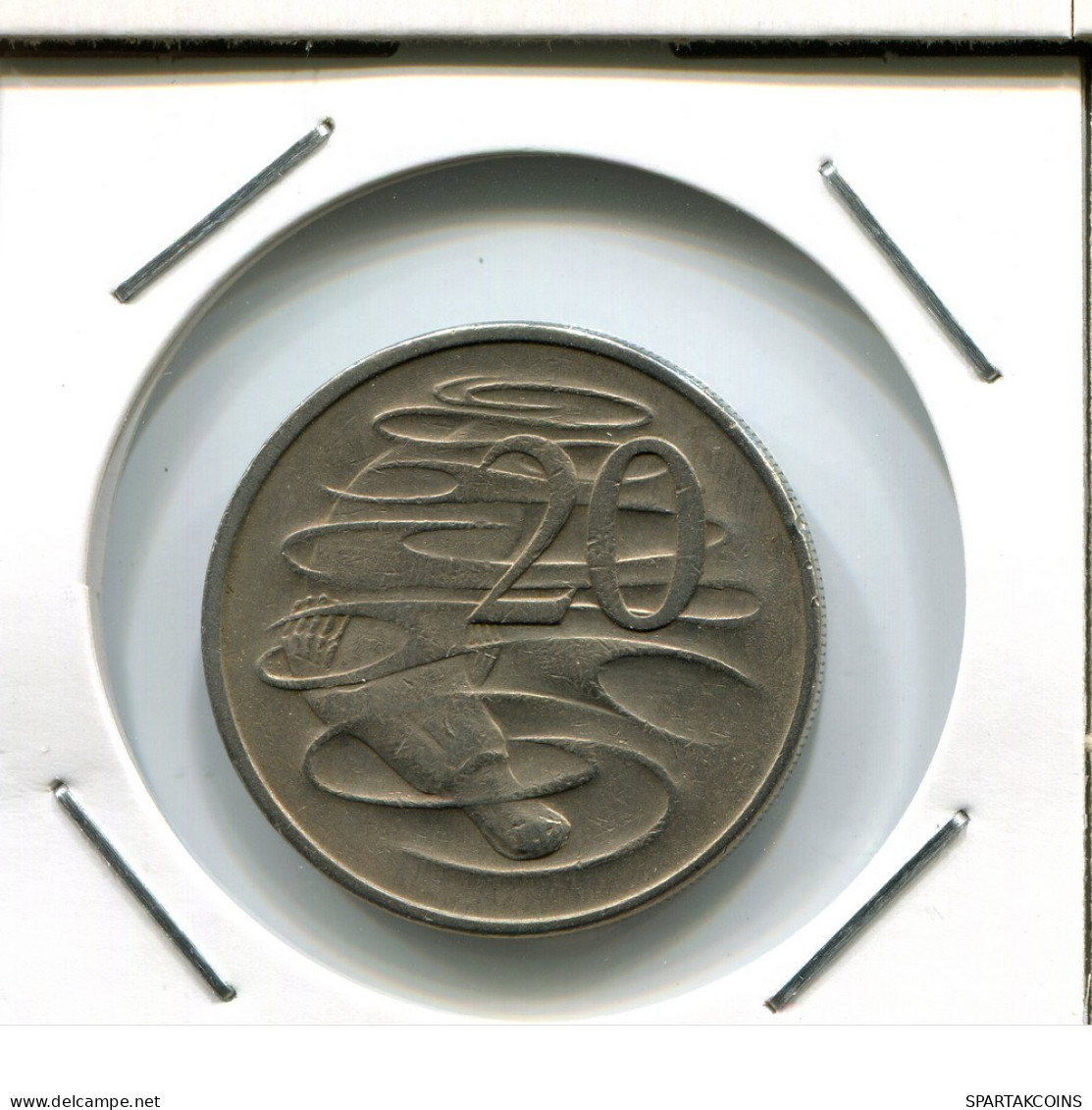 20 CENTS 1968 AUSTRALIA Moneda #AR287.E.A - 20 Cents