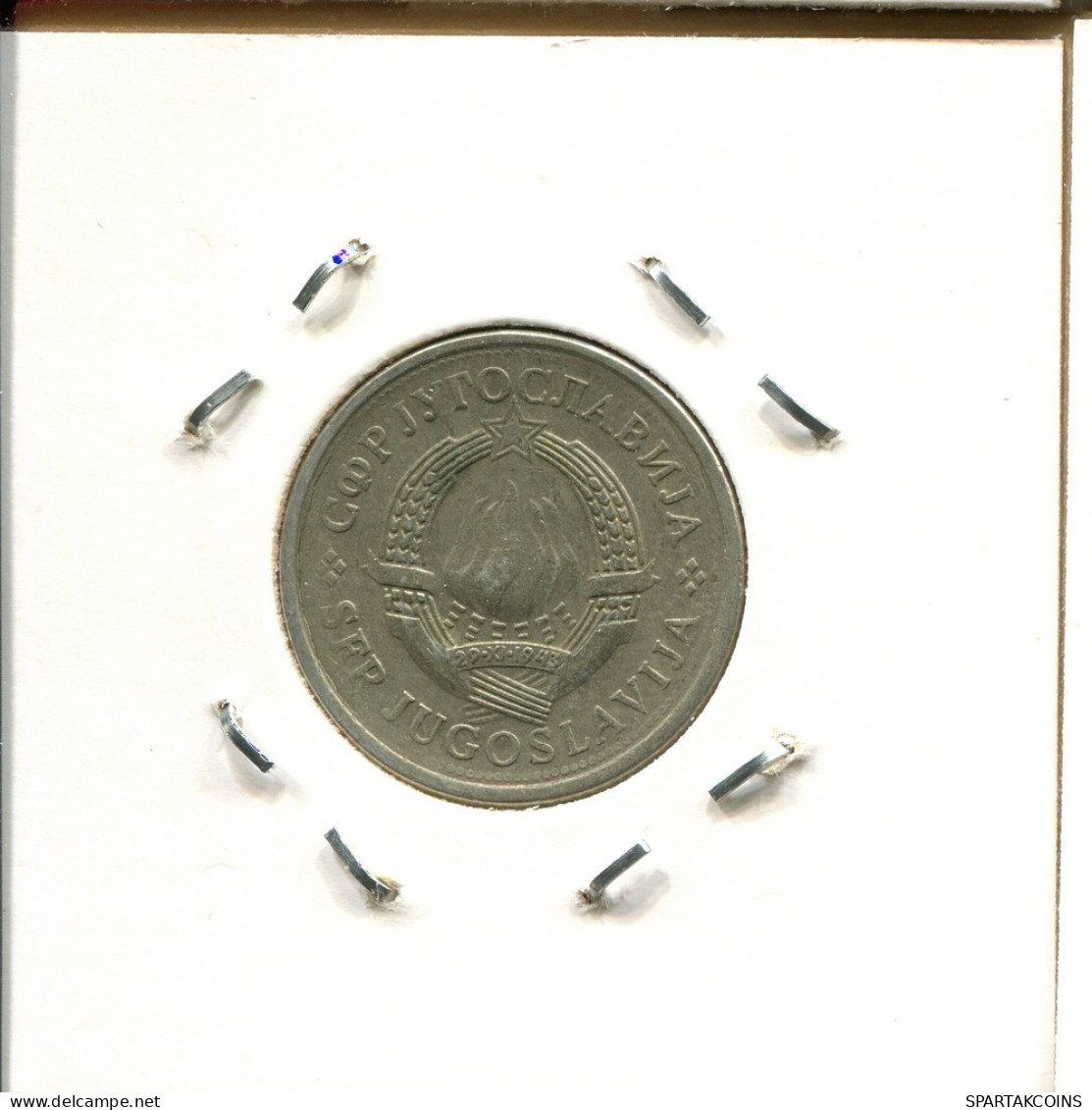 1 DINAR 1978 YUGOSLAVIA Coin #BA029.U.A - Yugoslavia