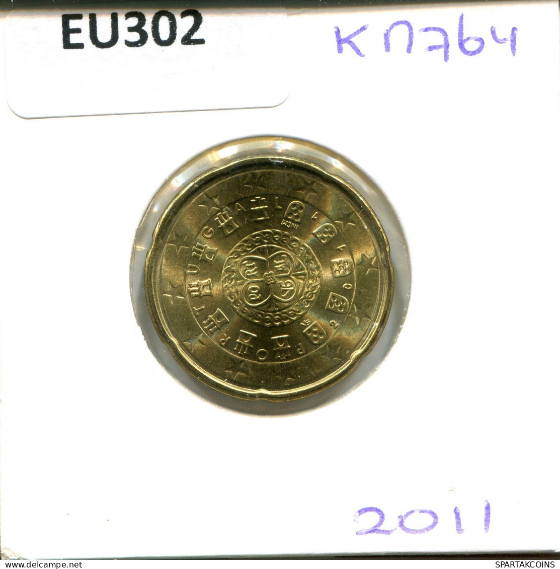 20 EURO CENTS 2011 PORTUGAL Pièce #EU302.F.A - Portugal