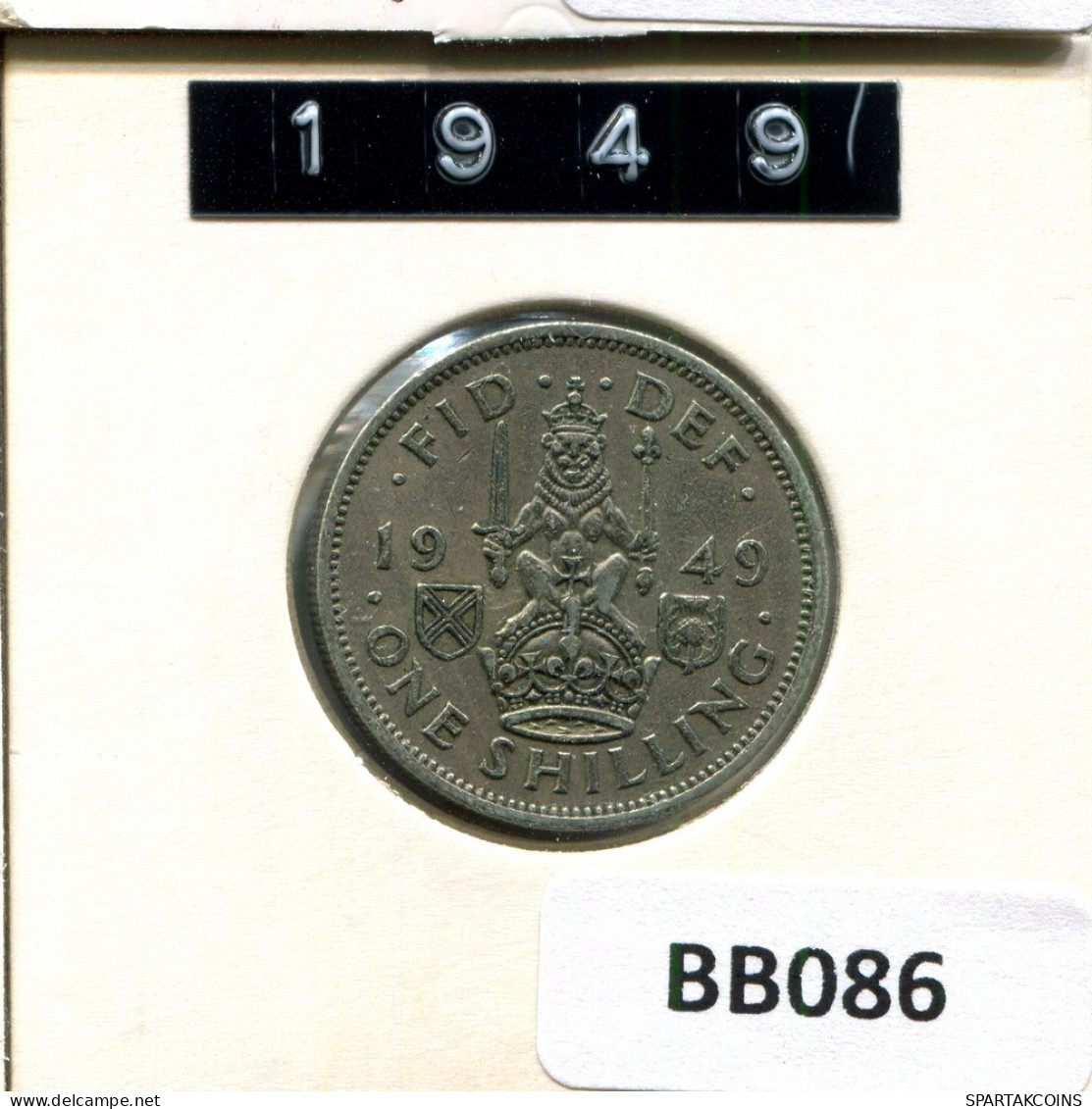 SHILLING 1949 UK GREAT BRITAIN Coin #BB086.U.A - I. 1 Shilling