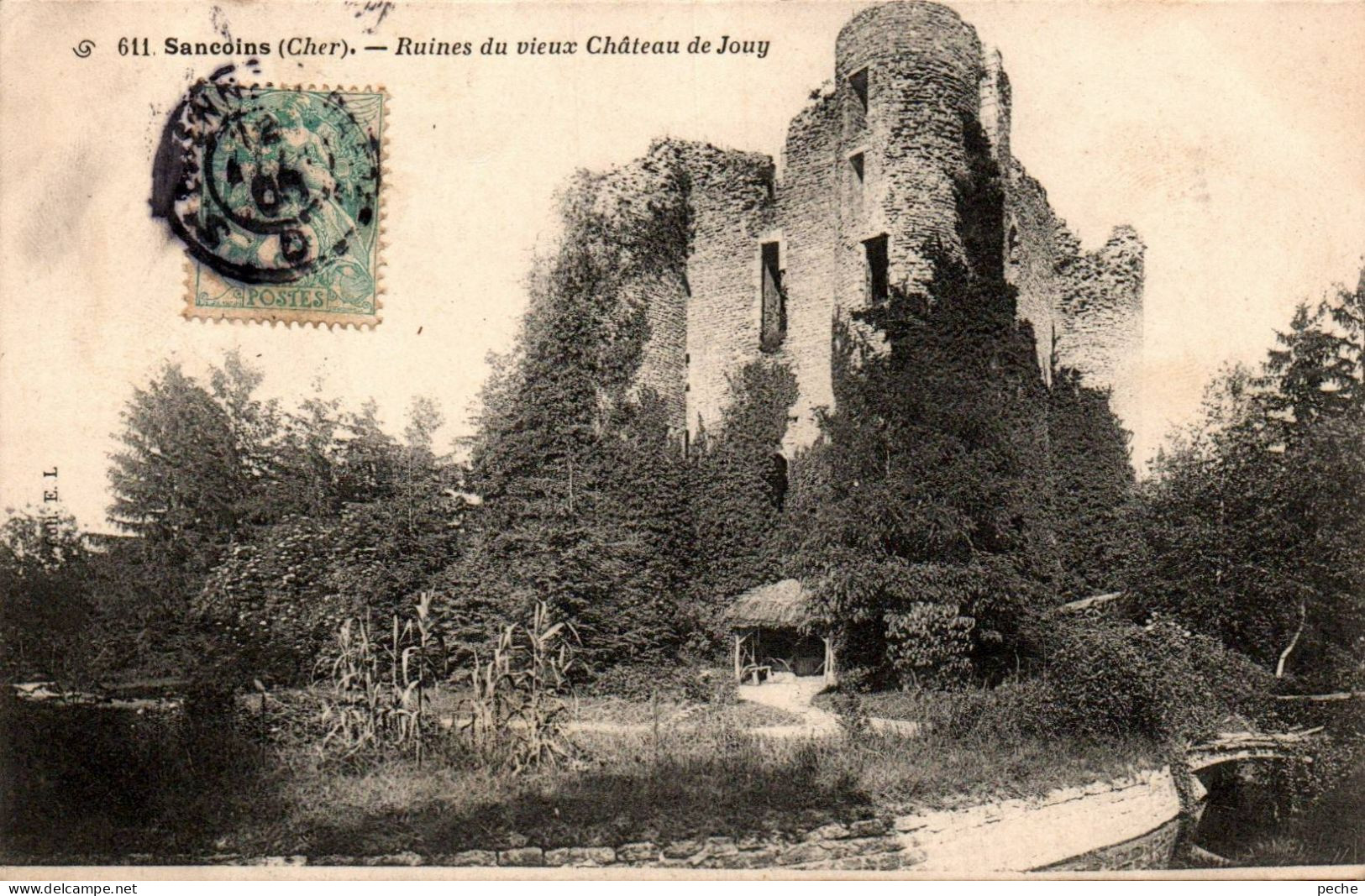 N°2831 W -cpa Sancoins -ruines Du Vieux Château- - Sancoins