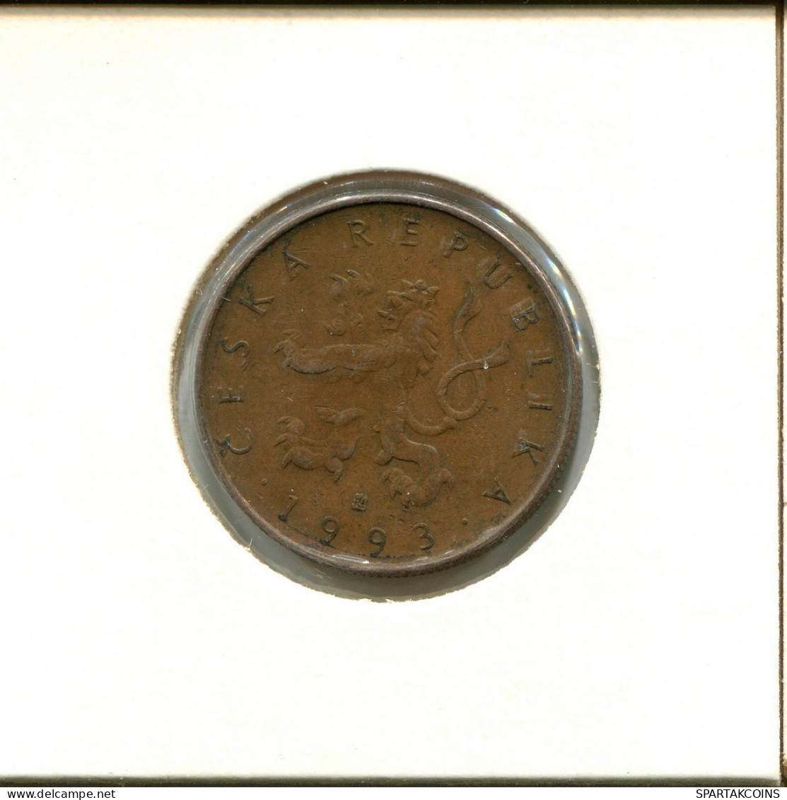 10 KORUN 1993 REPÚBLICA CHECA CZECH REPUBLIC Moneda #AS926.E.A - Tchéquie