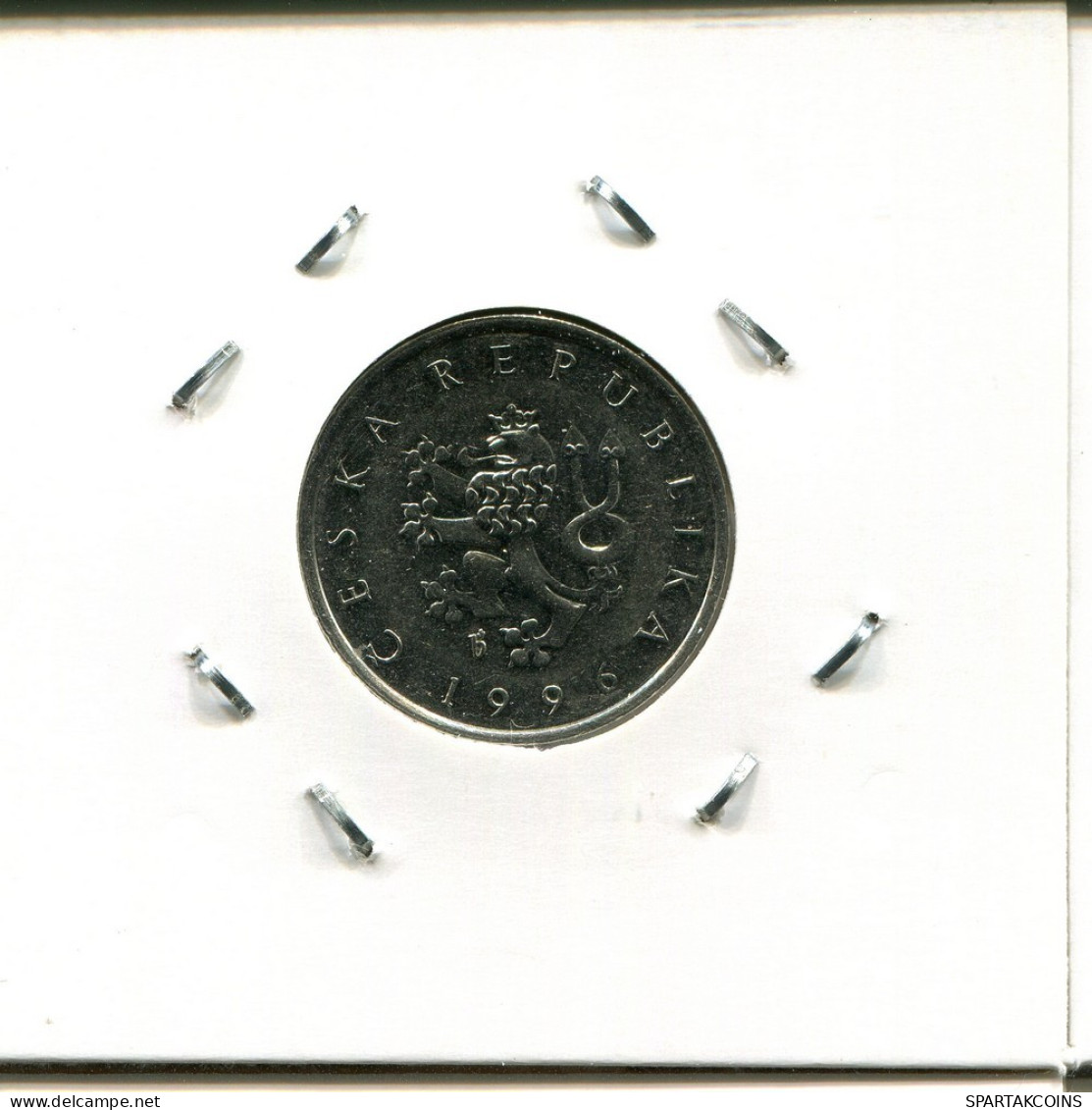 1 KORUNA 1996 CZECH REPUBLIC Coin #AP740.2.U.A - Repubblica Ceca