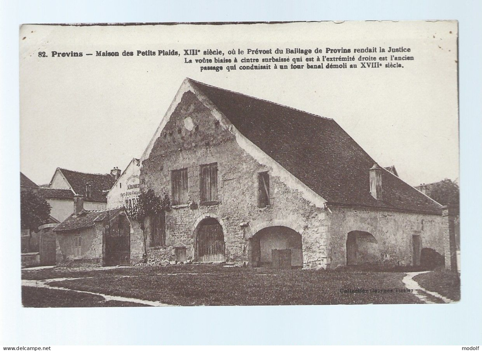 CPA - 77 - Provins - Maison Des Petits Plaids - Non Circulée - Provins