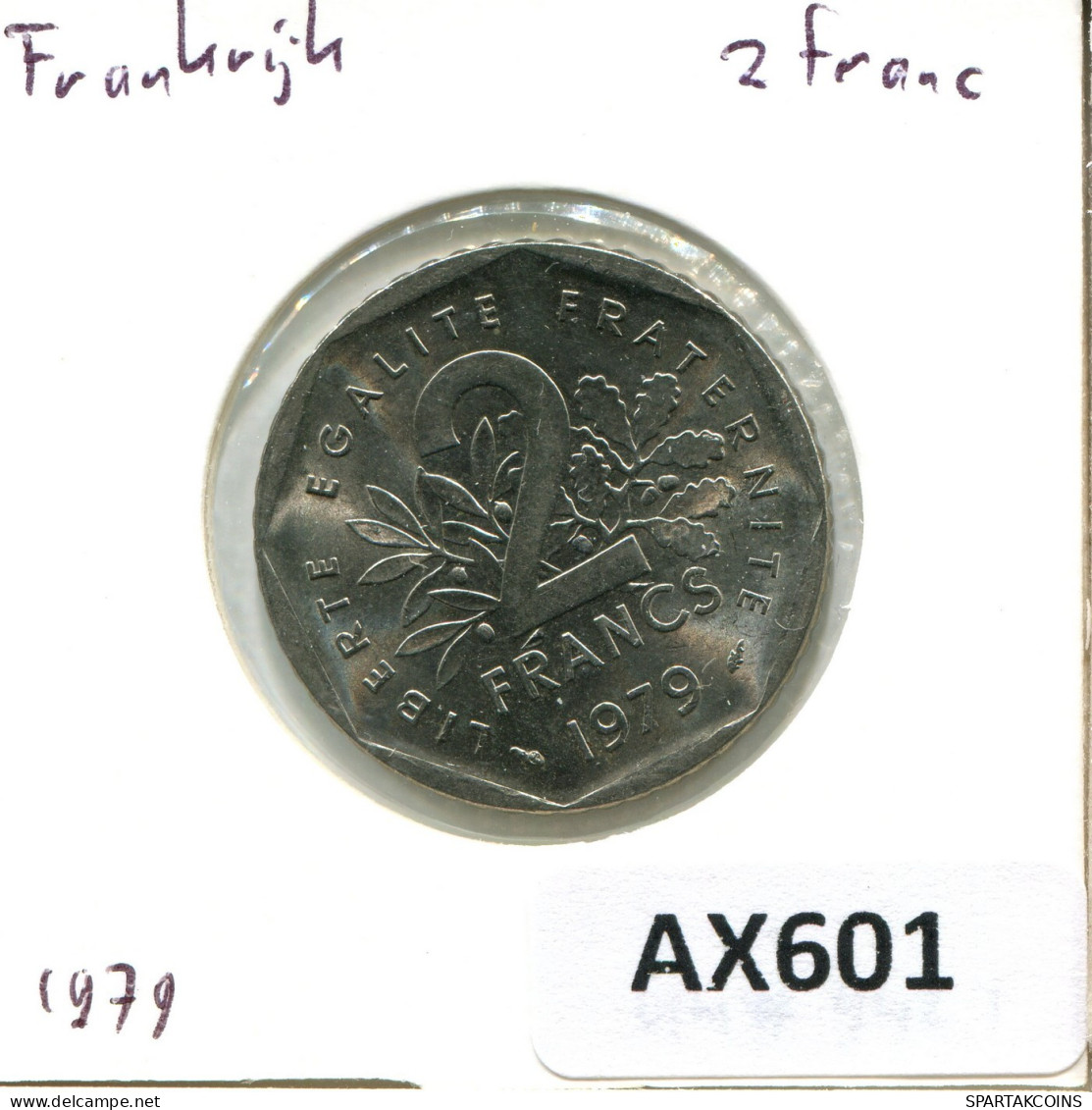 2 FRANCS 1979 FRANCE Pièce #AX601.F.A - 2 Francs