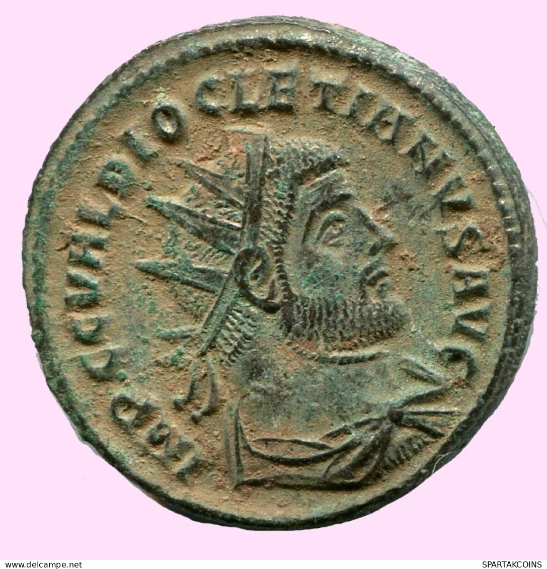 DIOCLETIAN ANTONINIANUS CYZICUS CONCORDIAMILITVM A/XXI?RIC306 #ANC12179.43.E.A - The Tetrarchy (284 AD To 307 AD)