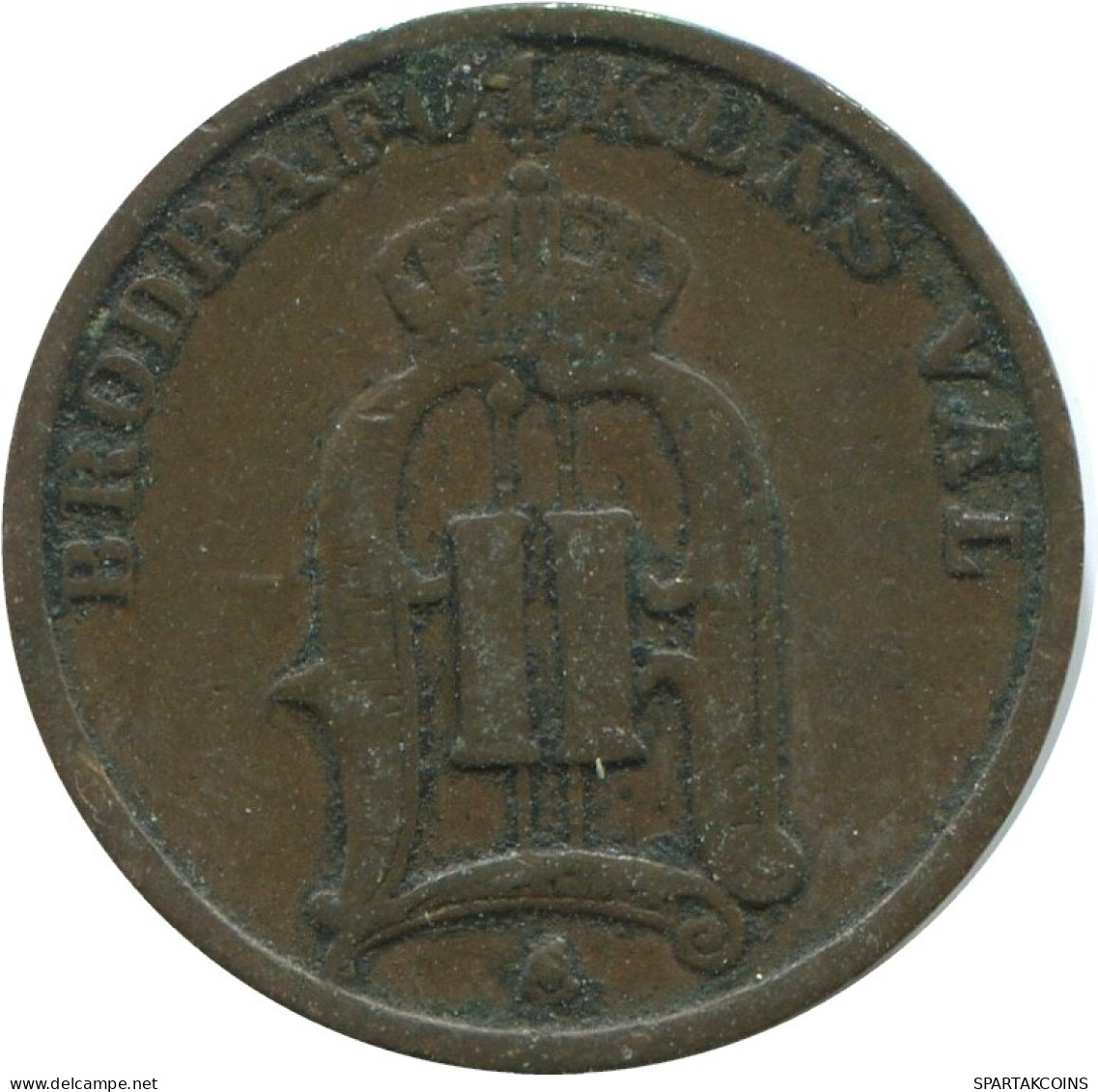 1 ORE 1893 SWEDEN Coin #AD425.2.U.A - Schweden