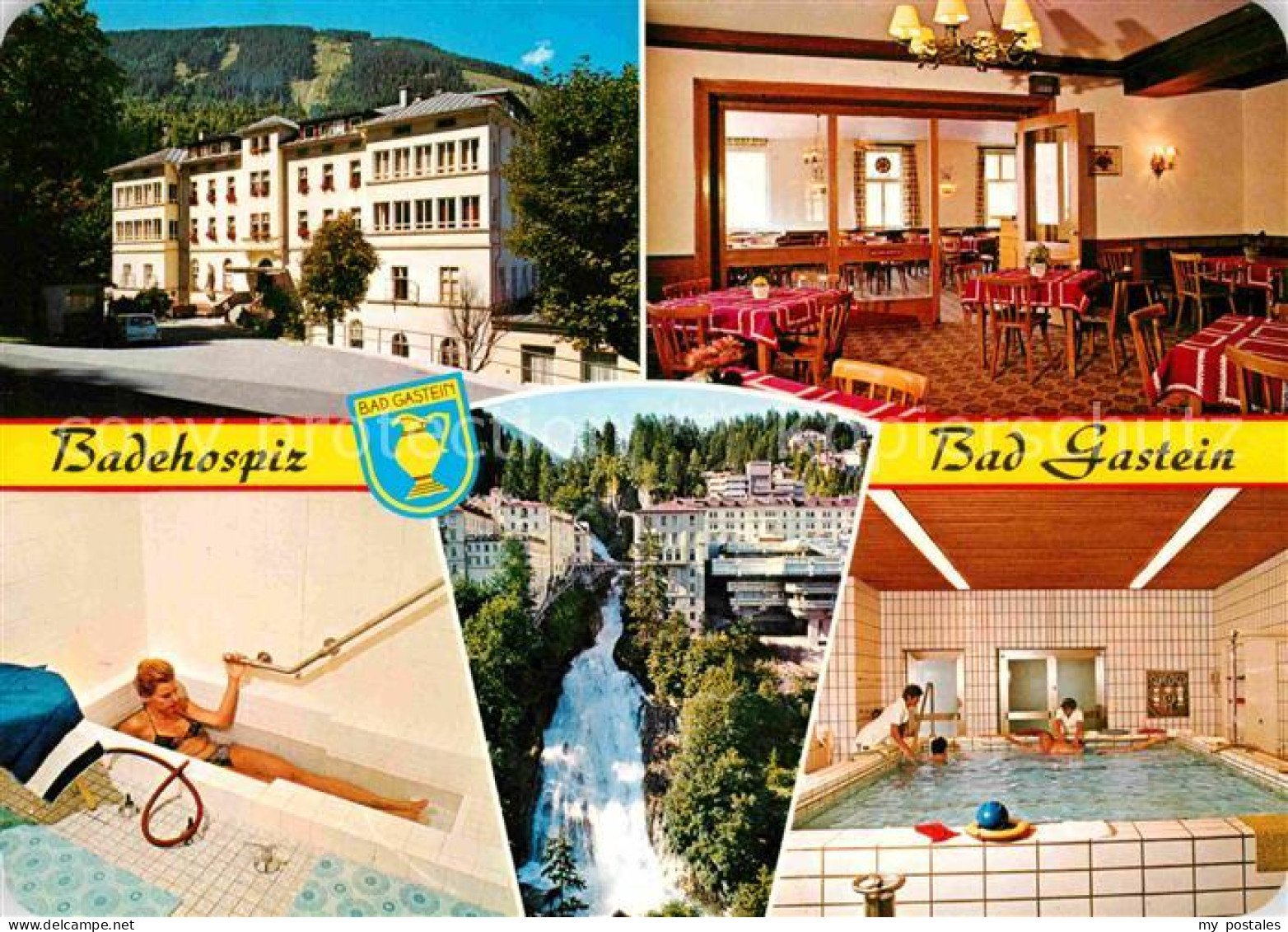 72633198 Badgastein Kuranstalt Badehospiz Restaurant Kuranwendung Wasserfall Bad - Otros & Sin Clasificación