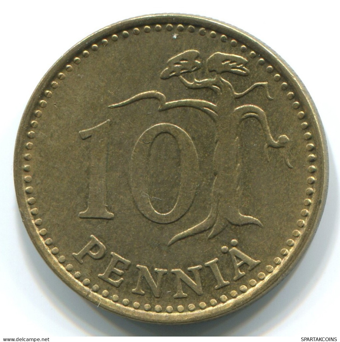 10 PENNIA 1969 FINLAND Coin #WW1117.U.A - Finnland