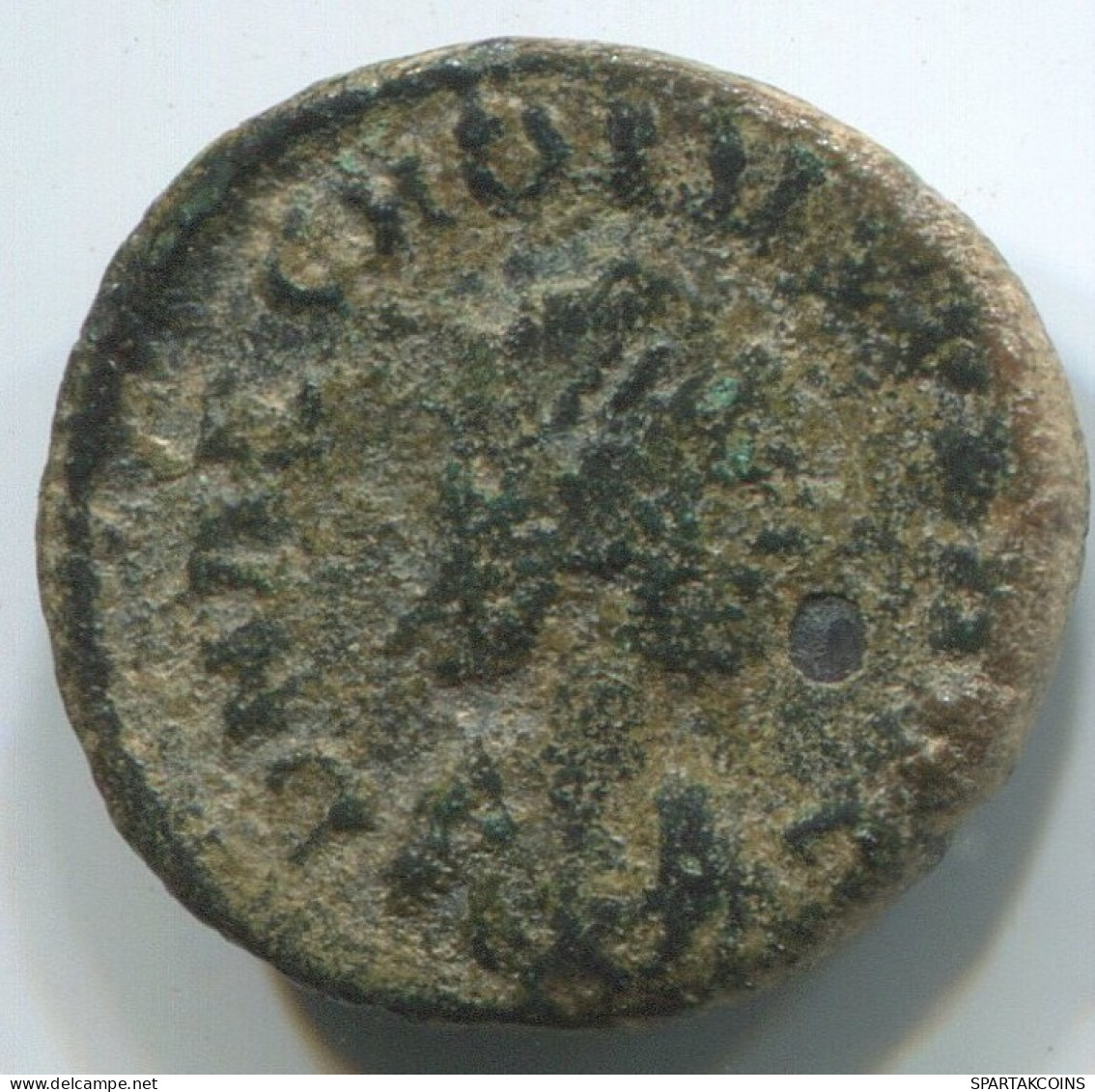 LATE ROMAN IMPERIO Moneda Antiguo Auténtico Roman Moneda 1.5g/14mm #ANT2446.14.E.A - El Bajo Imperio Romano (363 / 476)