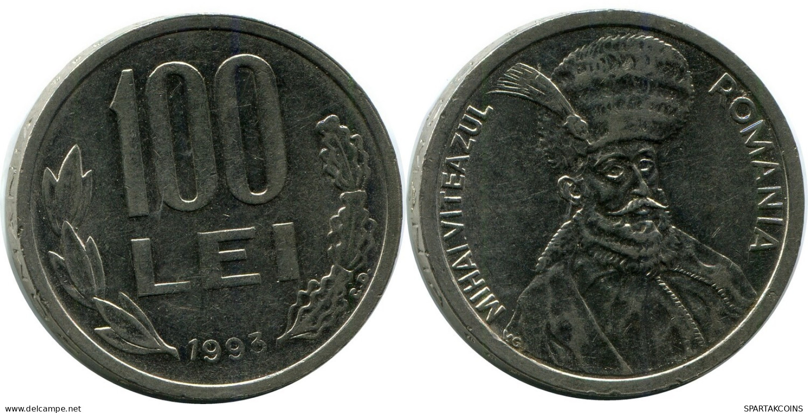 100 LEU 1993 ROMÁN OMANIA Moneda #AR144.E.A - Roumanie
