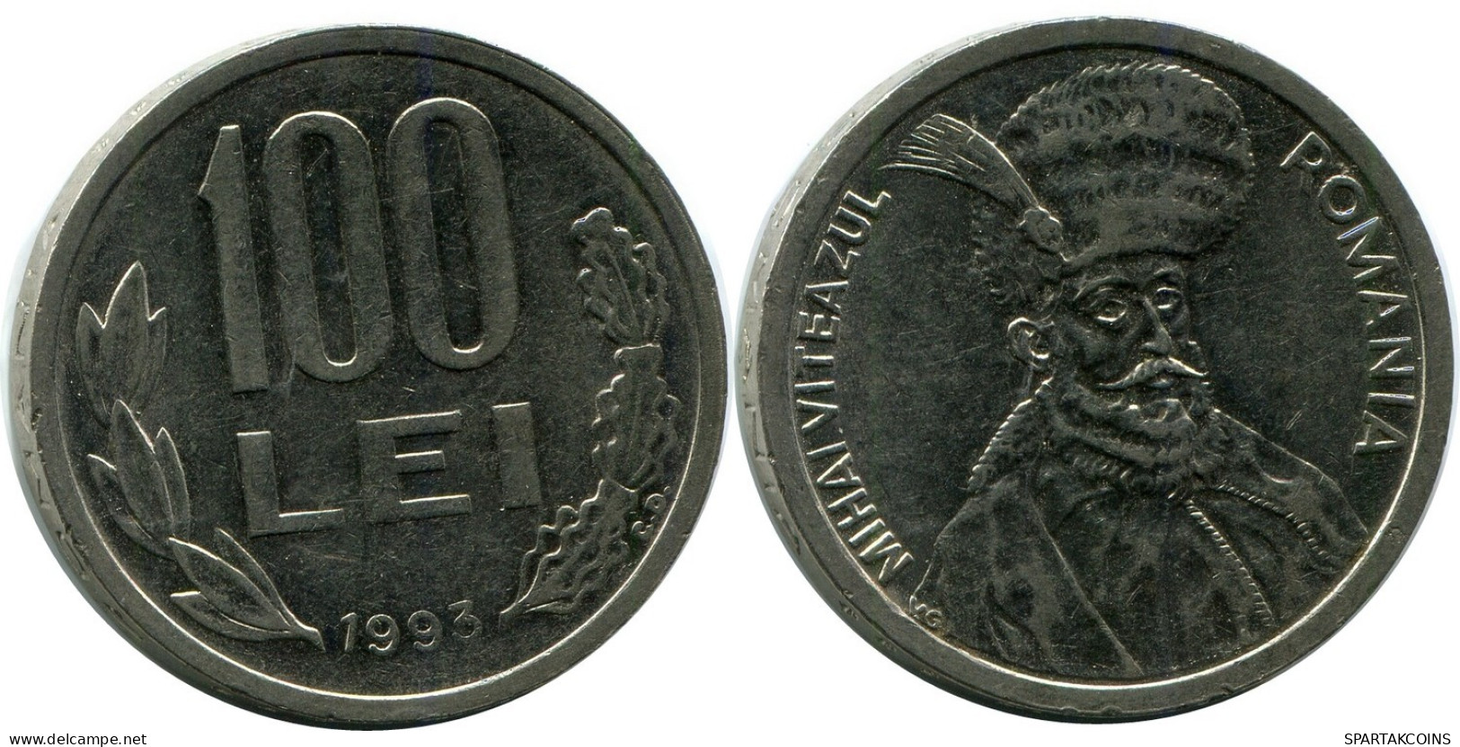 100 LEU 1993 ROMÁN OMANIA Moneda #AR144.E.A - Romania