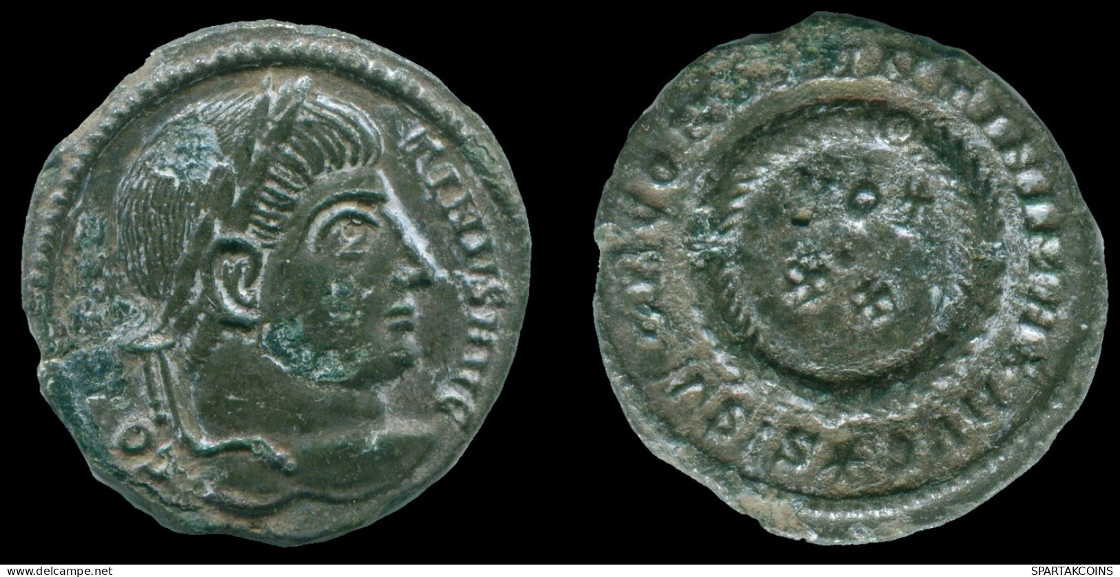 CONSTANTINE I SISCIA Mint ( SIS ) VOT/XX #ANC13196.18.E.A - L'Empire Chrétien (307 à 363)