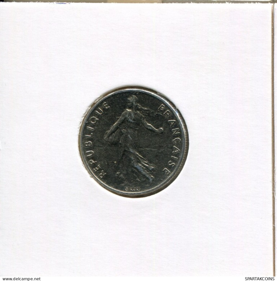 1/2 FRANC 1986 FRANCIA FRANCE Moneda #AN249.E.A - 1/2 Franc