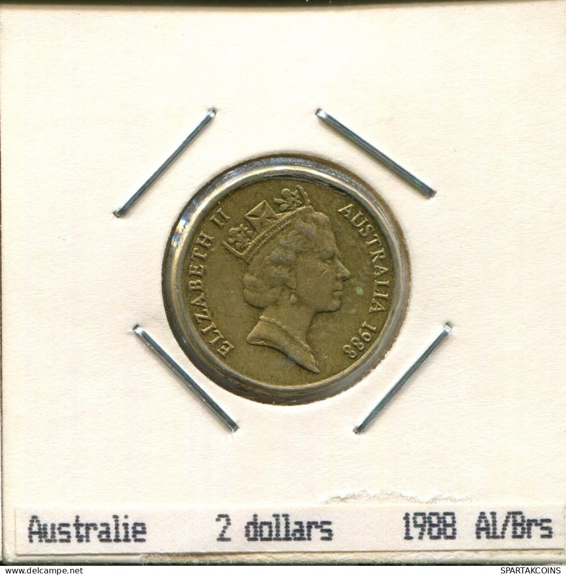 1 DOLLAR 1988 AUSTRALIA Coin #AS261.U.A - Dollar