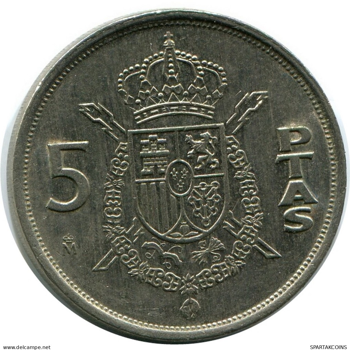 5 PESETAS 1984 ESPAGNE SPAIN Pièce #AR181.F.A - 5 Pesetas