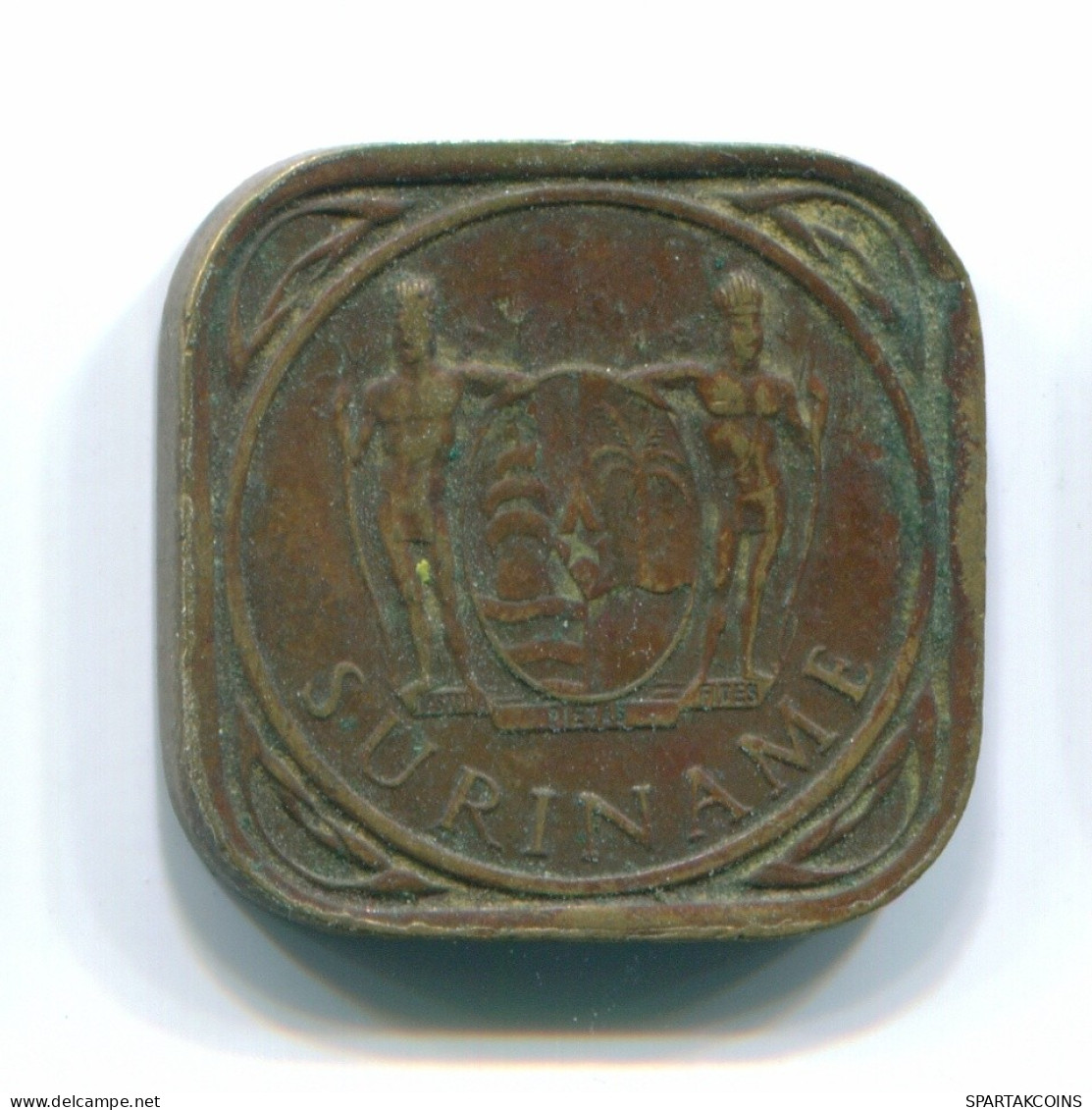 5 CENTS 1962 SURINAM NIEDERLANDE Nickel-Brass Koloniale Münze #S12710.D.A - Surinam 1975 - ...