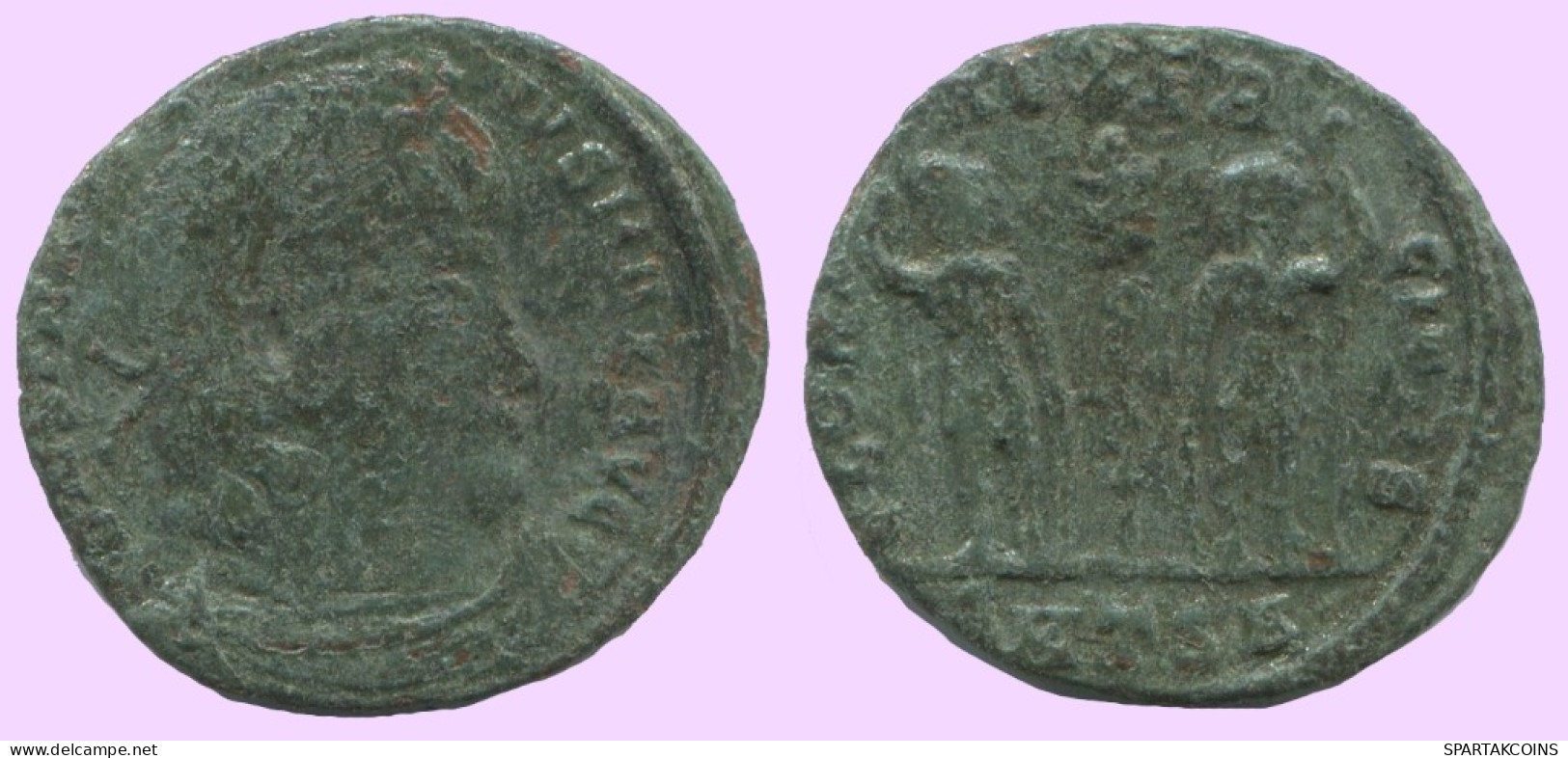 LATE ROMAN EMPIRE Follis Ancient Authentic Roman Coin 1.2g/15mm #ANT2053.7.U.A - Der Spätrömanischen Reich (363 / 476)