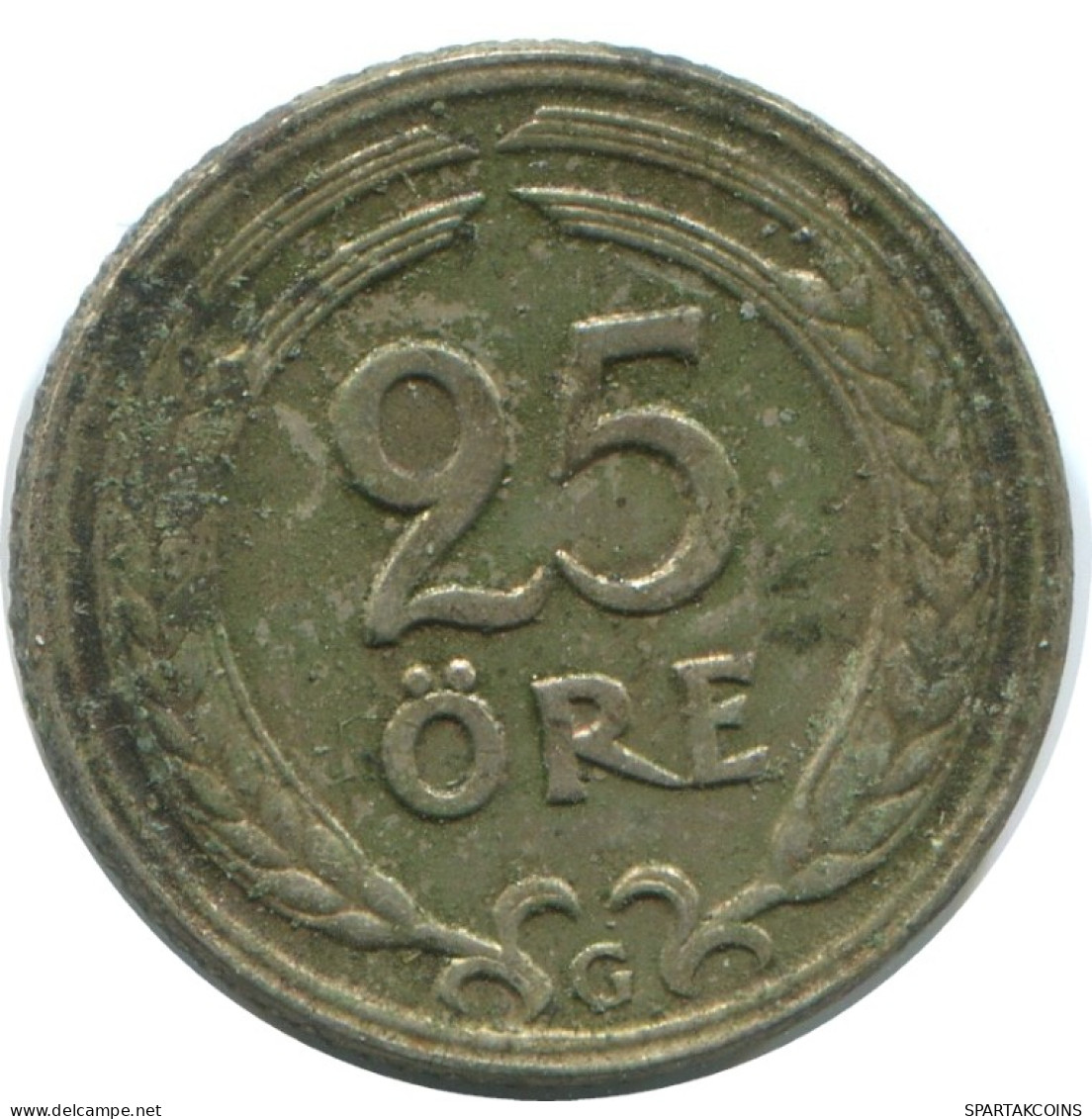 25 ORE 1940 SUÈDE SWEDEN Pièce #AC528.2.F.A - Sweden