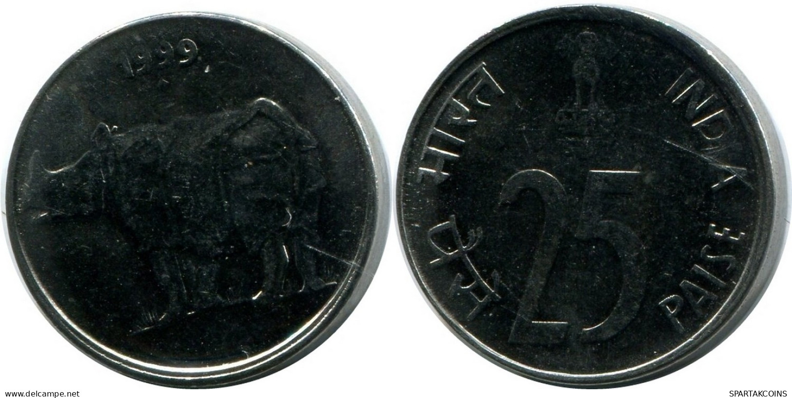 25 PAISE 1999 INDIA UNC Moneda #M10089.E.A - Indien