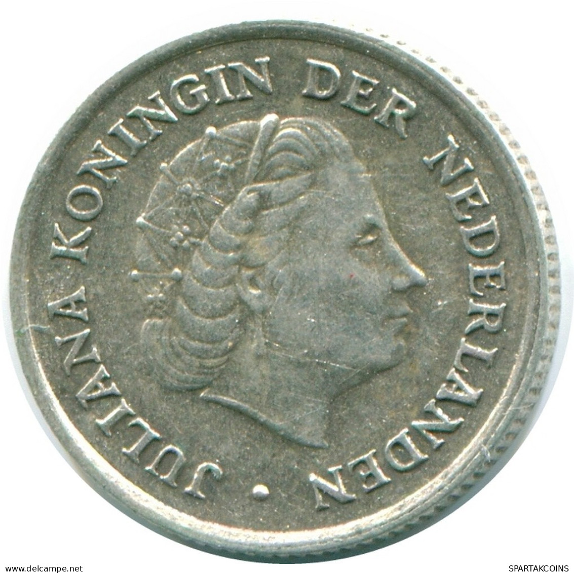 1/10 GULDEN 1957 NIEDERLÄNDISCHE ANTILLEN SILBER Koloniale Münze #NL12140.3.D.A - Antilles Néerlandaises