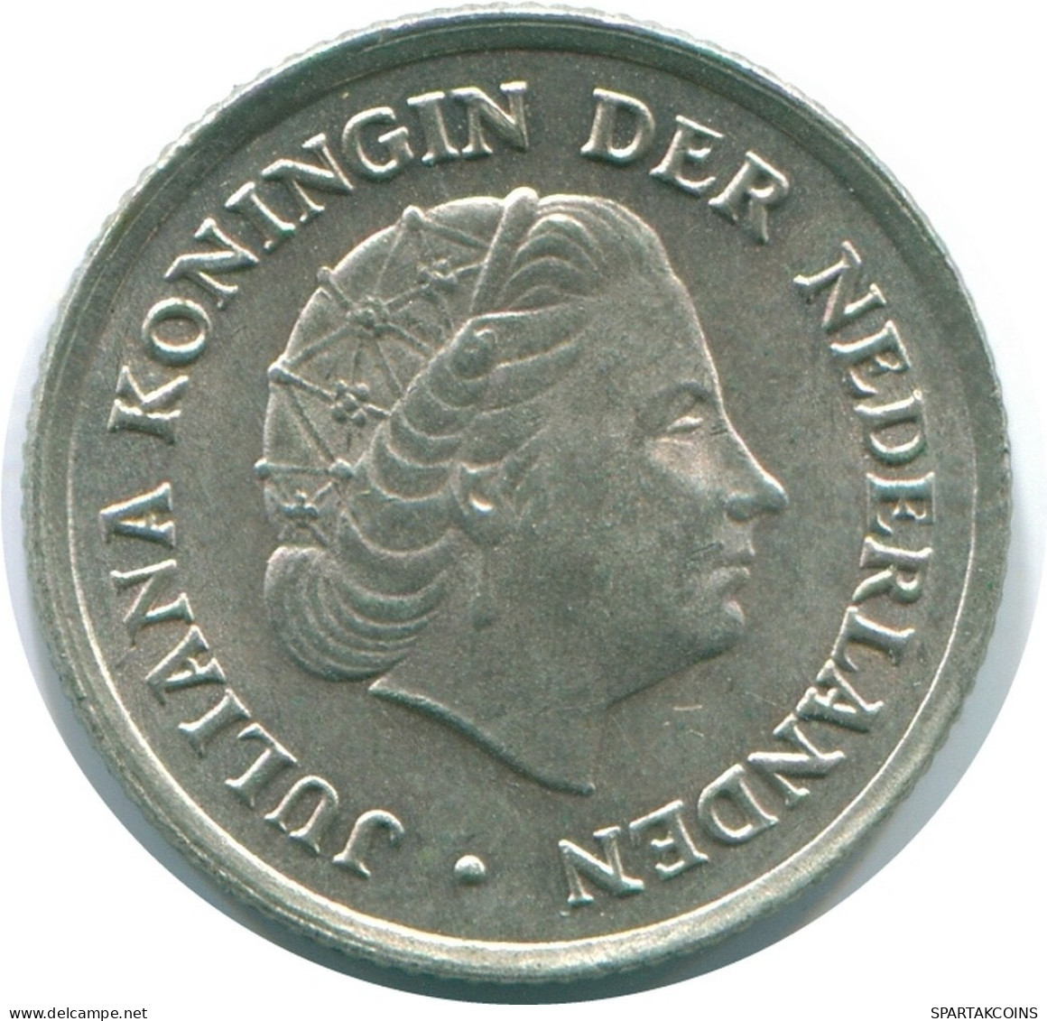 1/10 GULDEN 1970 NIEDERLÄNDISCHE ANTILLEN SILBER Koloniale Münze #NL12994.3.D.A - Netherlands Antilles