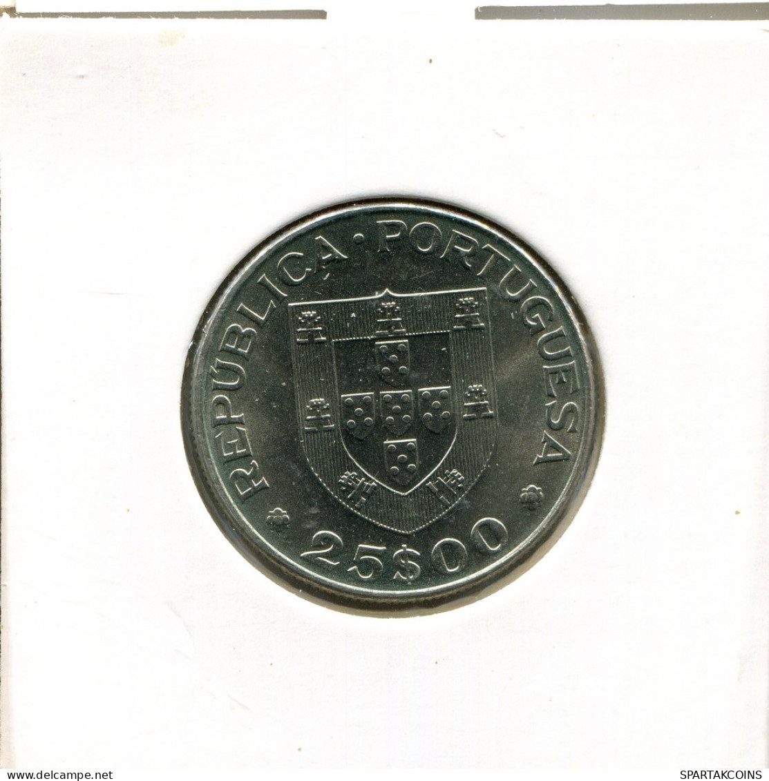 25 ESCUDOS 1977 PORTUGAL Coin #AT413.U.A - Portugal