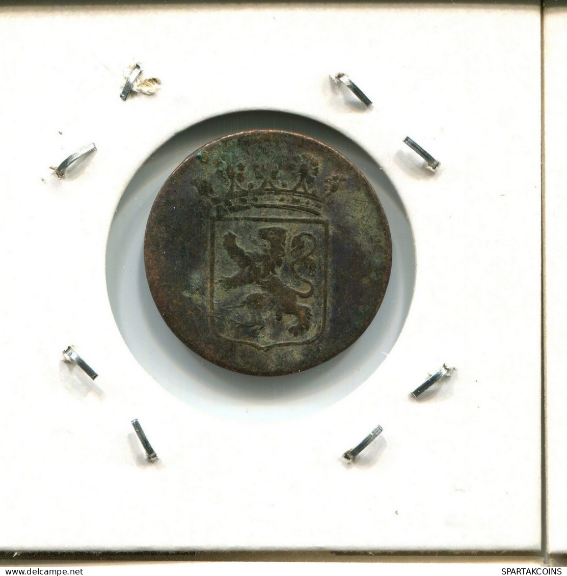 1790 HOLLAND VOC DUIT NETHERLANDS INDIES NEW YORK COLONIAL PENNY #VOC2773.7.U.A - Indes Néerlandaises