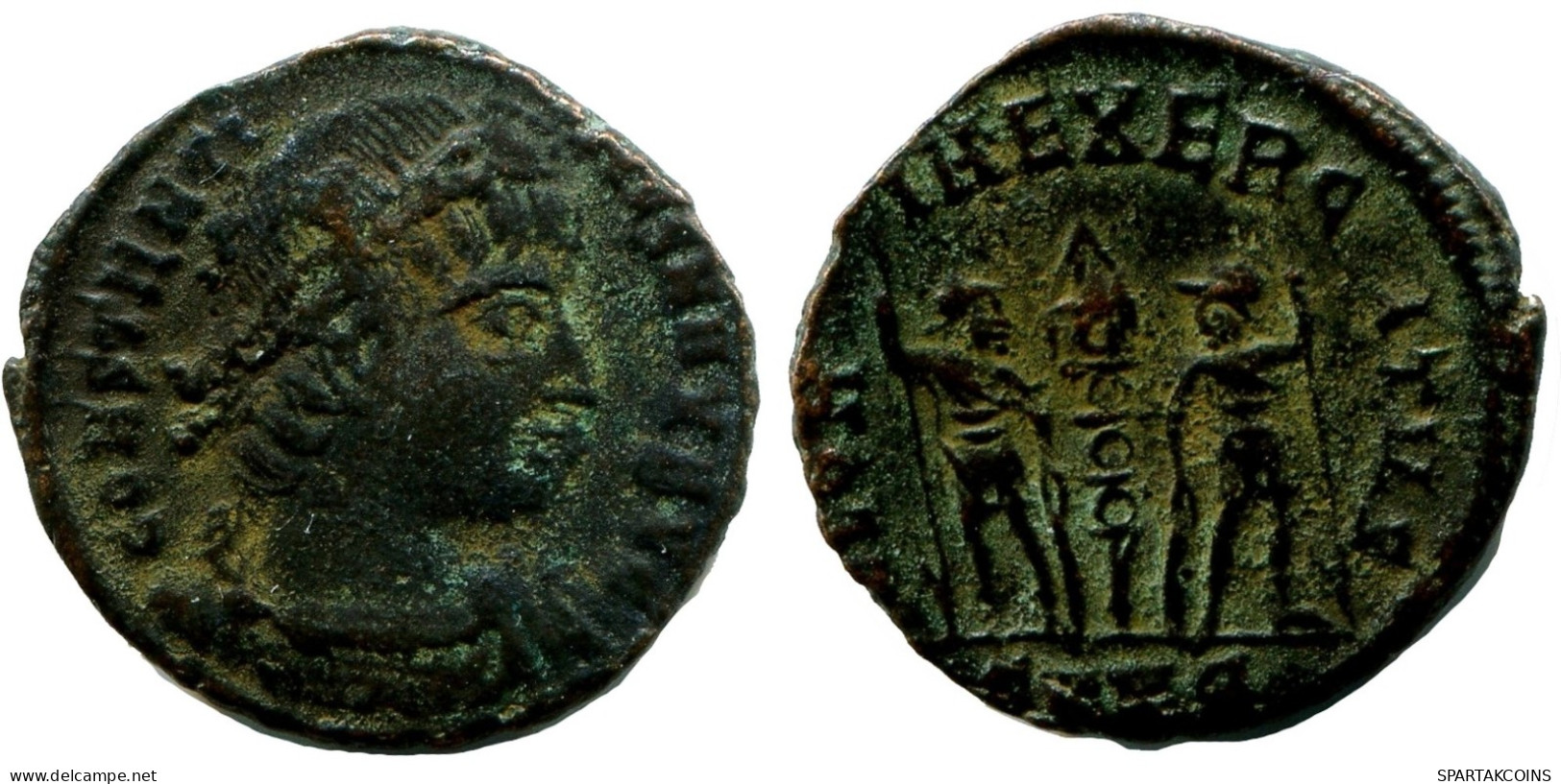 CONSTANTINE I MINTED IN CYZICUS FROM THE ROYAL ONTARIO MUSEUM #ANC11023.14.U.A - L'Empire Chrétien (307 à 363)