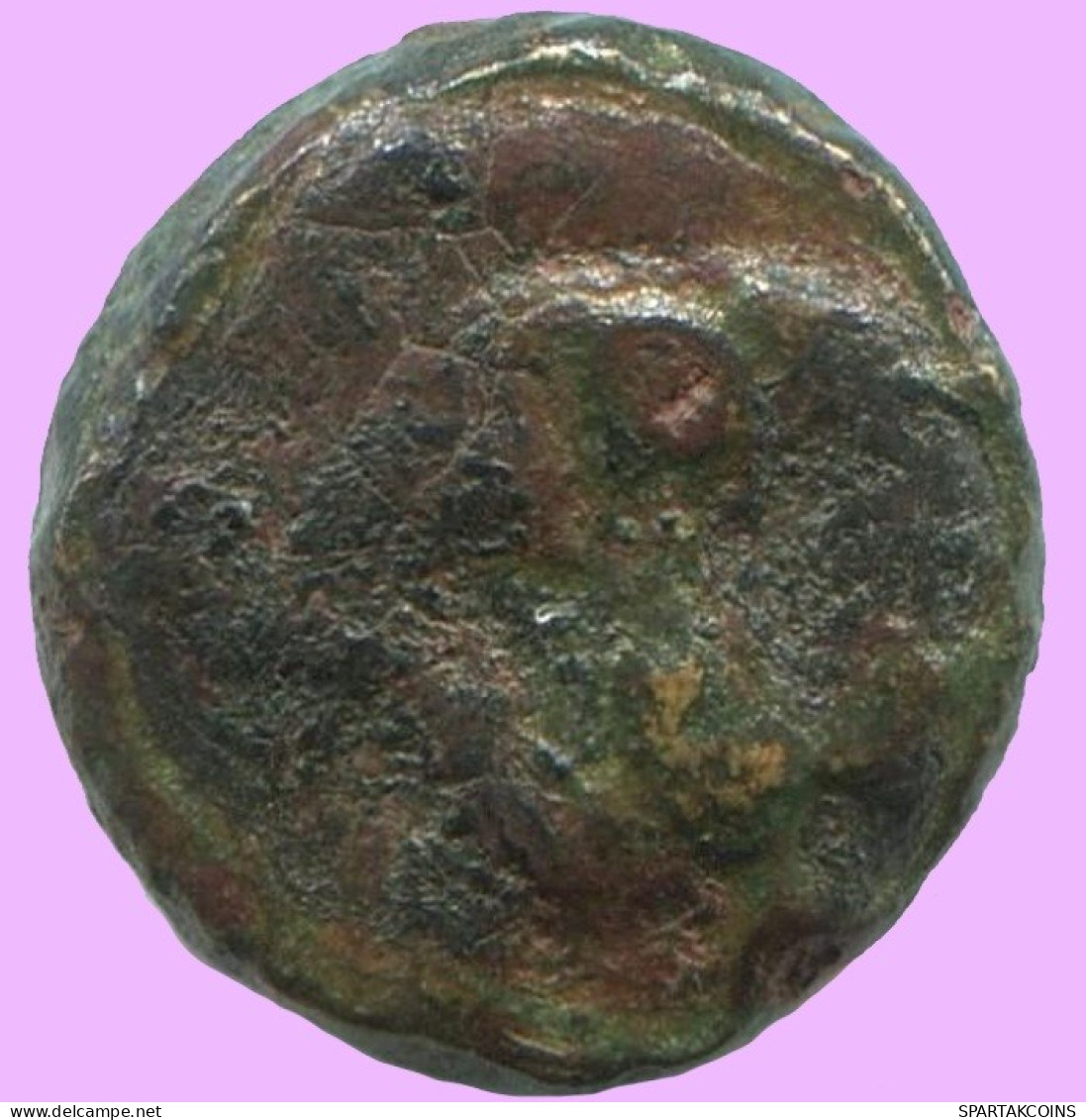 FLOWER OF GARNET Ancient Authentic Original GREEK Coin 1.5g/9mm #ANT1701.10.U.A - Griechische Münzen