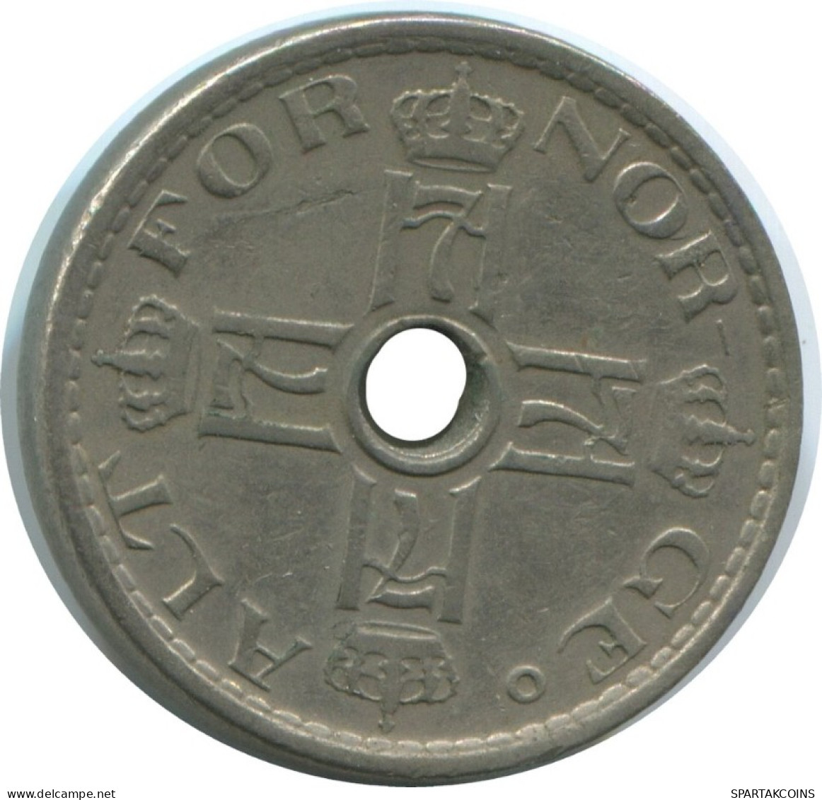 50 ORE 1949NORUEGA NORWAY Moneda #AE766.16.E.A - Norvège