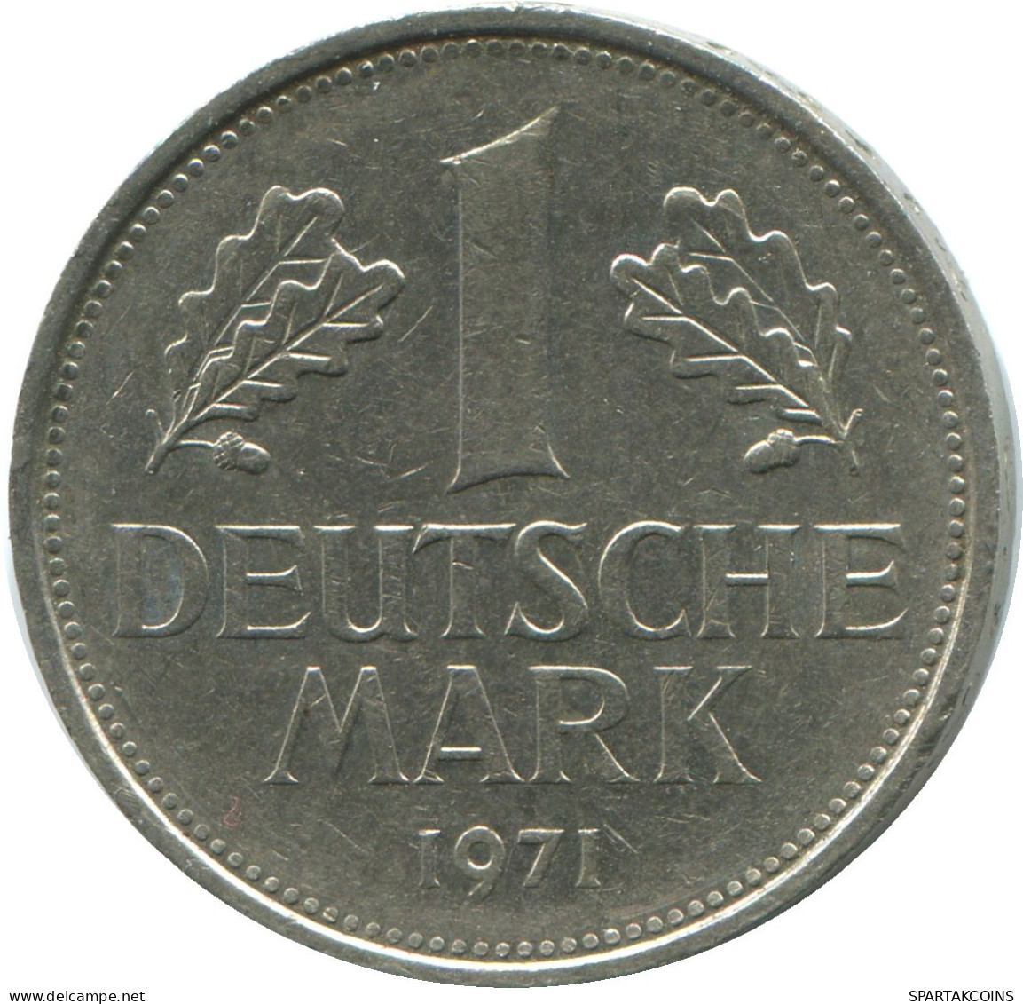1 MARK 1971 J BRD ALEMANIA Moneda GERMANY #DE10410.5.E.A - 1 Mark