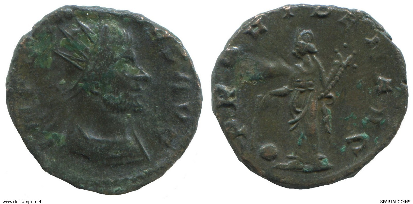LATE ROMAN EMPIRE Follis Antique Authentique Roman Pièce 2.2g/19mm #SAV1124.9.F.A - El Bajo Imperio Romano (363 / 476)