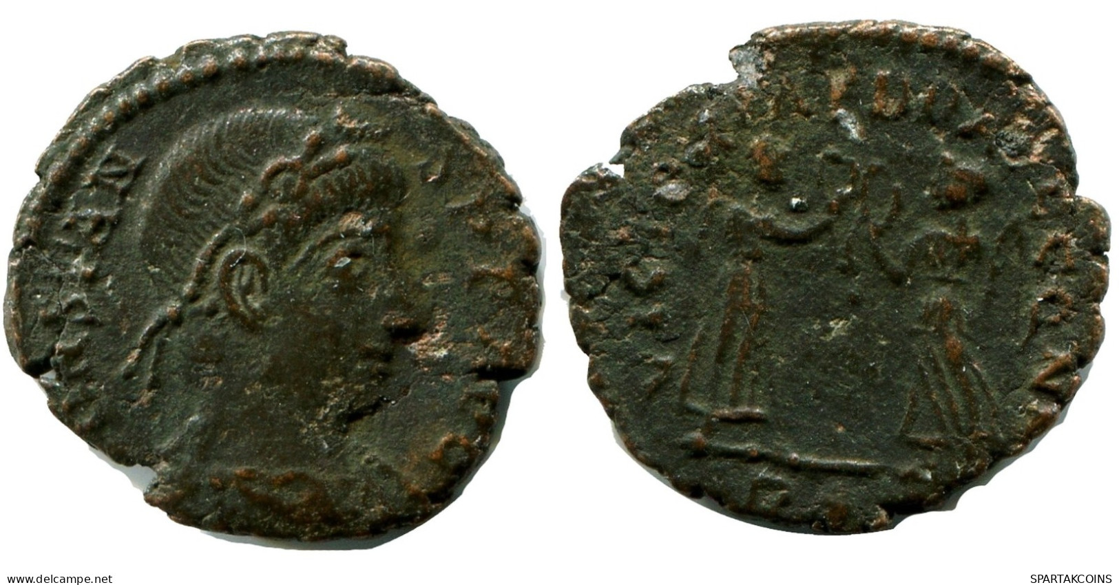 CONSTANS MINTED IN ROME ITALY FOUND IN IHNASYAH HOARD EGYPT #ANC11506.14.F.A - The Christian Empire (307 AD To 363 AD)