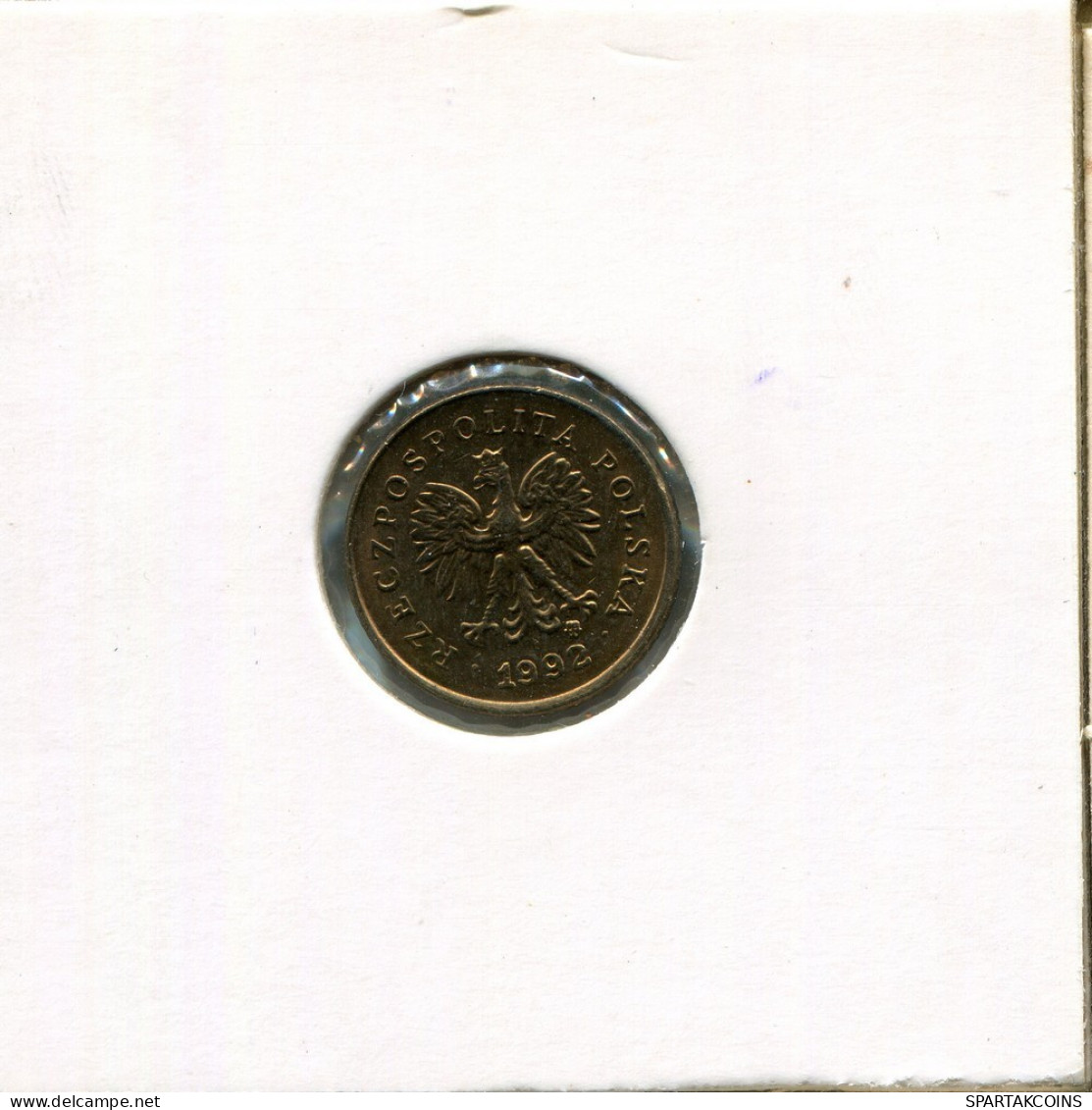 1 GROSZ 1992 POLONIA POLAND Moneda #AR774.E.A - Polonia