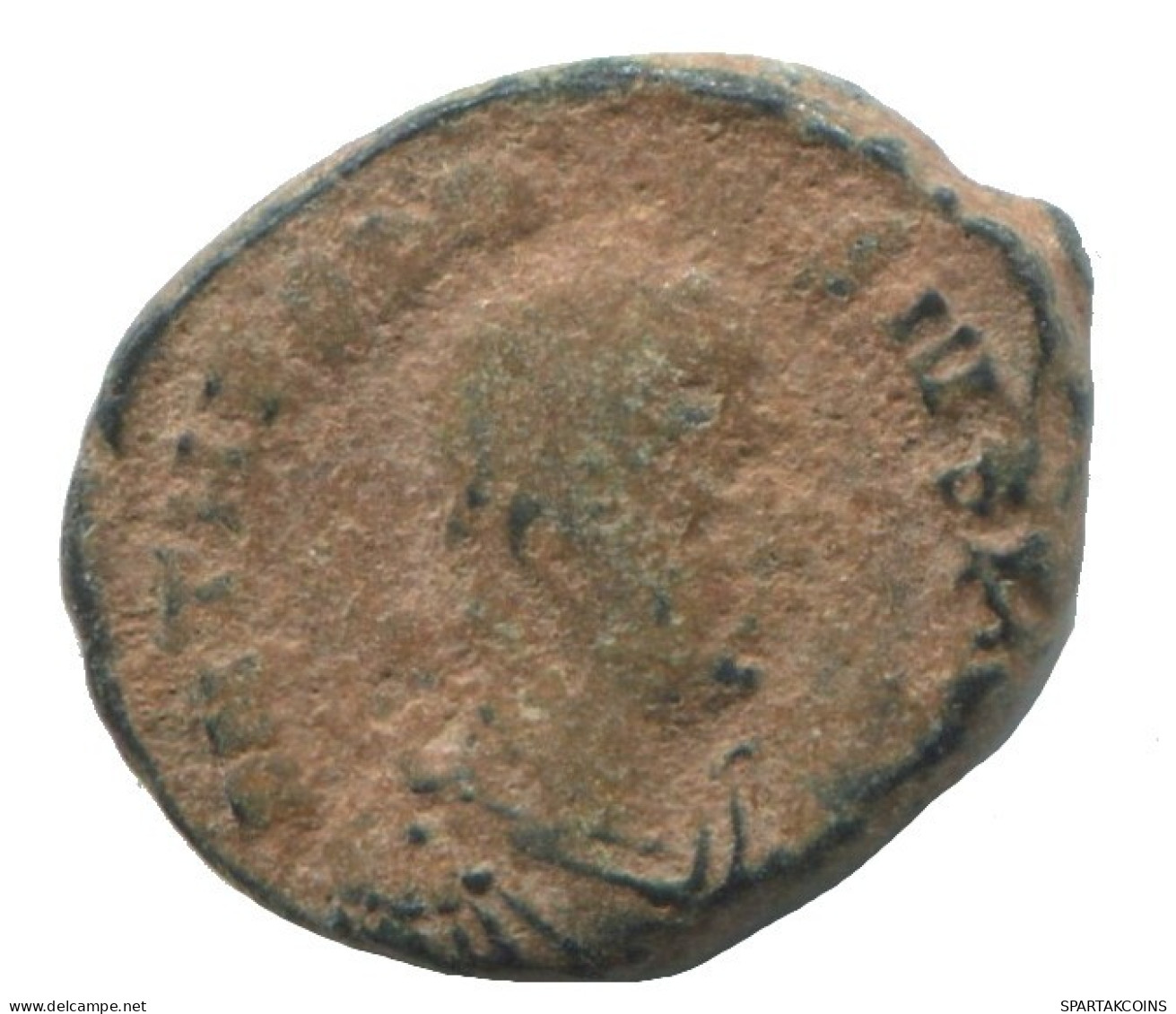 THEODOSIUS I AD379-383 VOT X MVLT XX 1.3g/13mm ROMAN IMPIRE #ANN1557.10.D.A - La Fin De L'Empire (363-476)