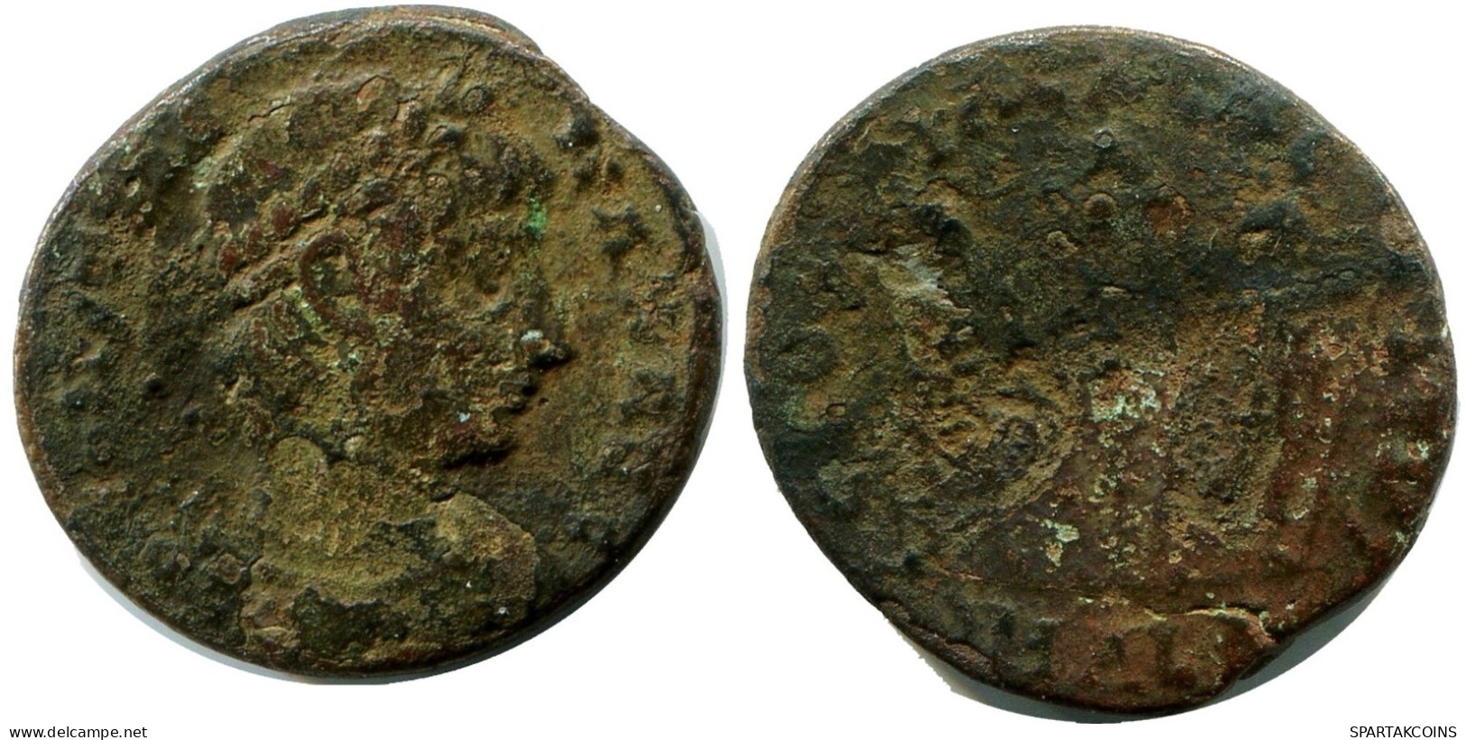 CONSTANS MINTED IN ALEKSANDRIA FROM THE ROYAL ONTARIO MUSEUM #ANC11345.14.E.A - The Christian Empire (307 AD To 363 AD)
