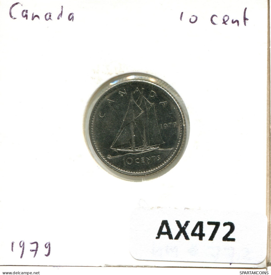 10 CENTS 1979 KANADA CANADA Münze #AX472.D.A - Canada