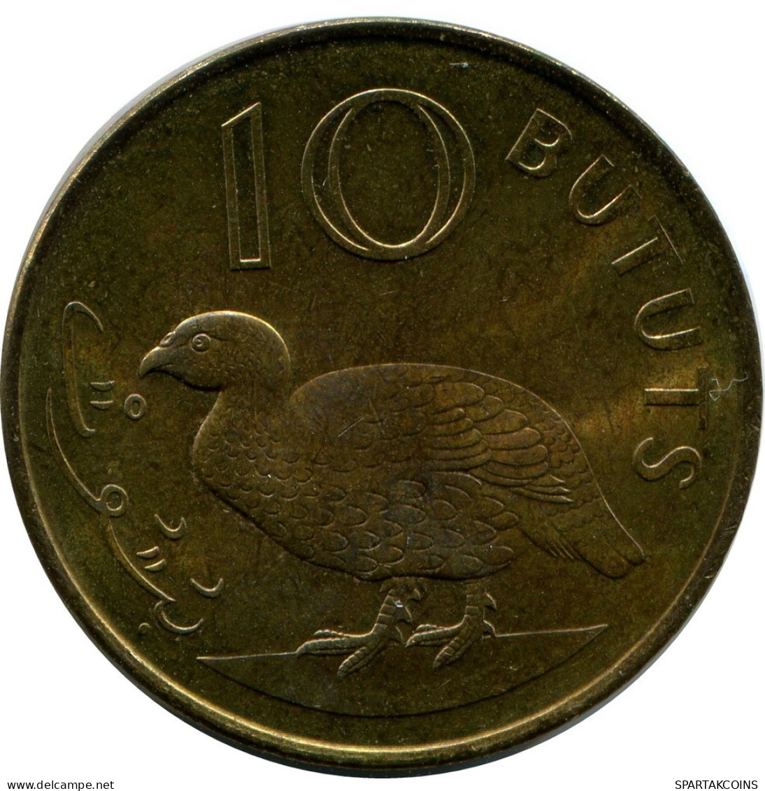 10 BUTUTS 1998 GAMBIA Moneda #AP888.E.A - Gambia