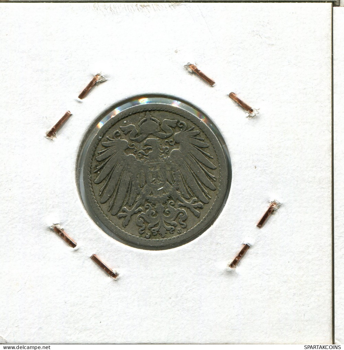 10 PFENNIG 1898 J ALEMANIA Moneda GERMANY #DB907.E.A - 10 Pfennig