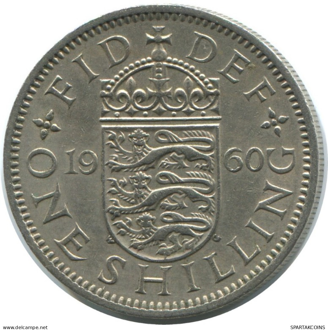 SHILLING 1960 UK GREAT BRITAIN Coin #AG988.1.U.A - I. 1 Shilling