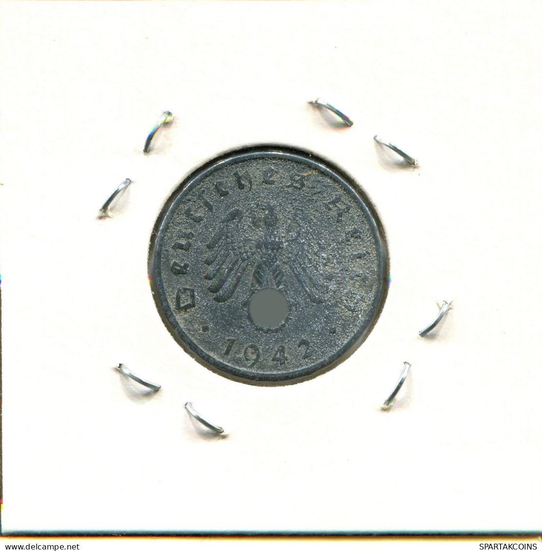 10 REICHSPFENNIG 1942 A GERMANY Coin #DA418.2.U.A - 10 Reichspfennig