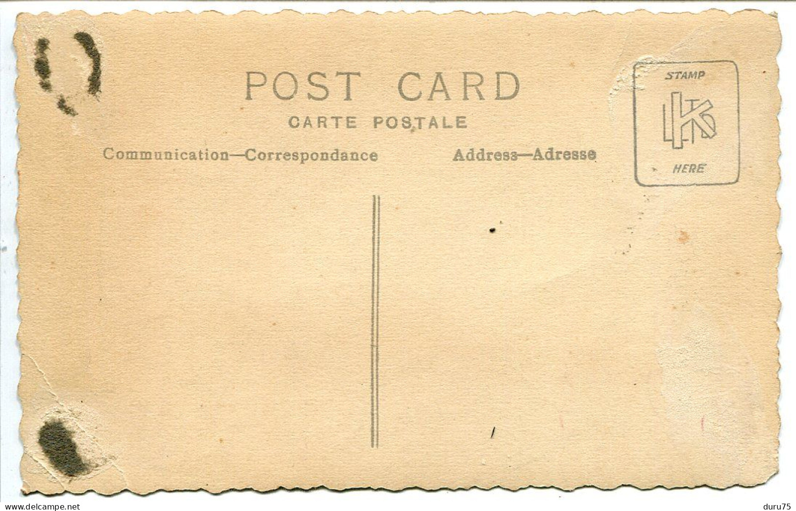 Non Située CARTE POSTALE Post Card D'une Belle MAISON VILLA, Mais Où ? - Other & Unclassified