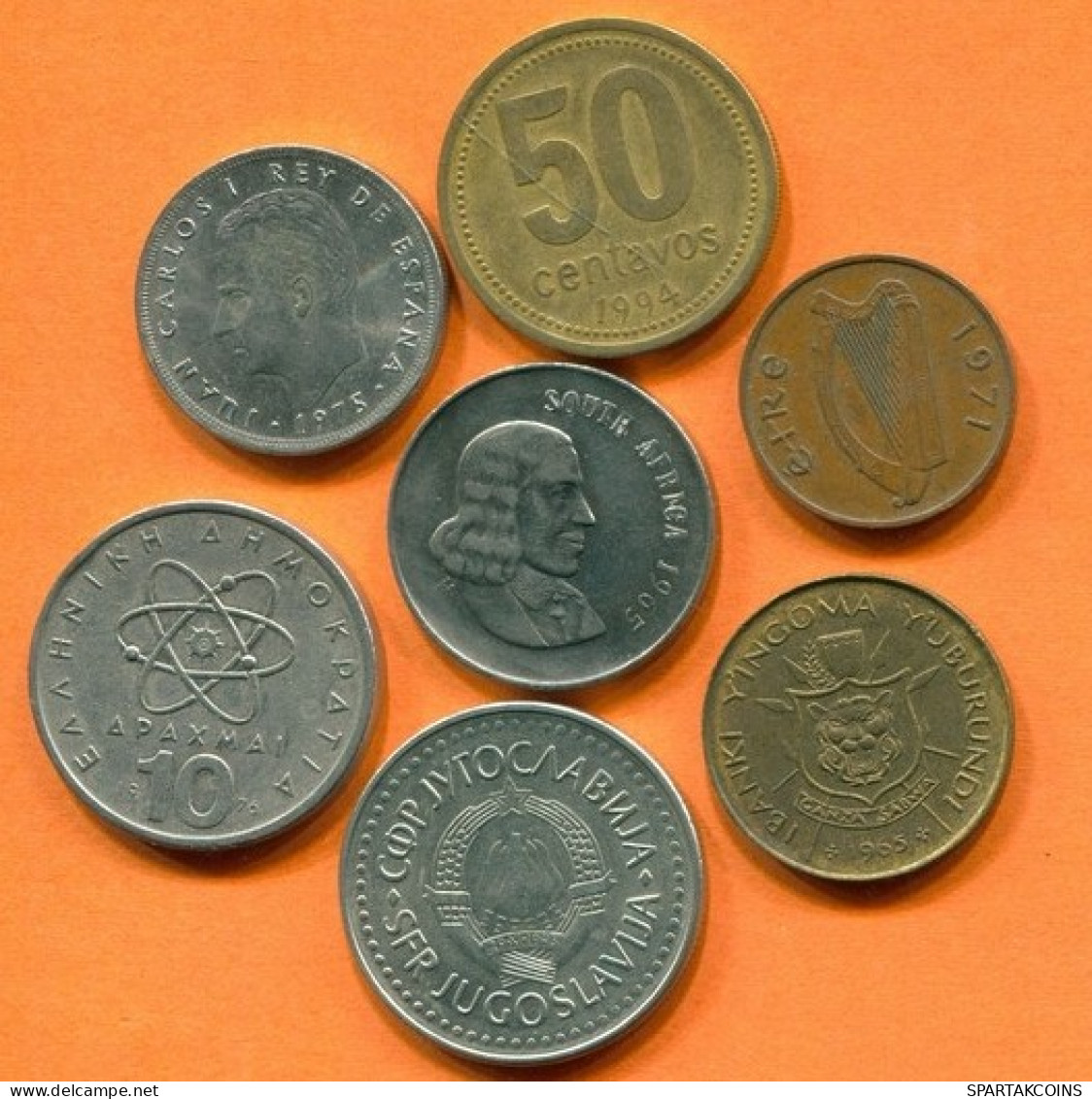 Collection MUNDO Moneda Lote Mixto Diferentes PAÍSES Y REGIONES #L10351.1.E.A - Other & Unclassified