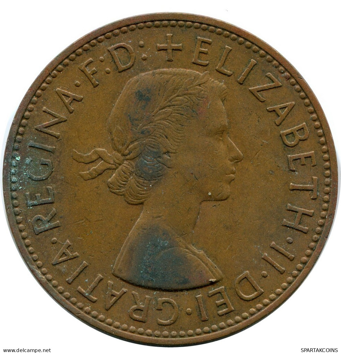 PENNY 1963 UK GROßBRITANNIEN GREAT BRITAIN Münze #AZ758.D.A - D. 1 Penny