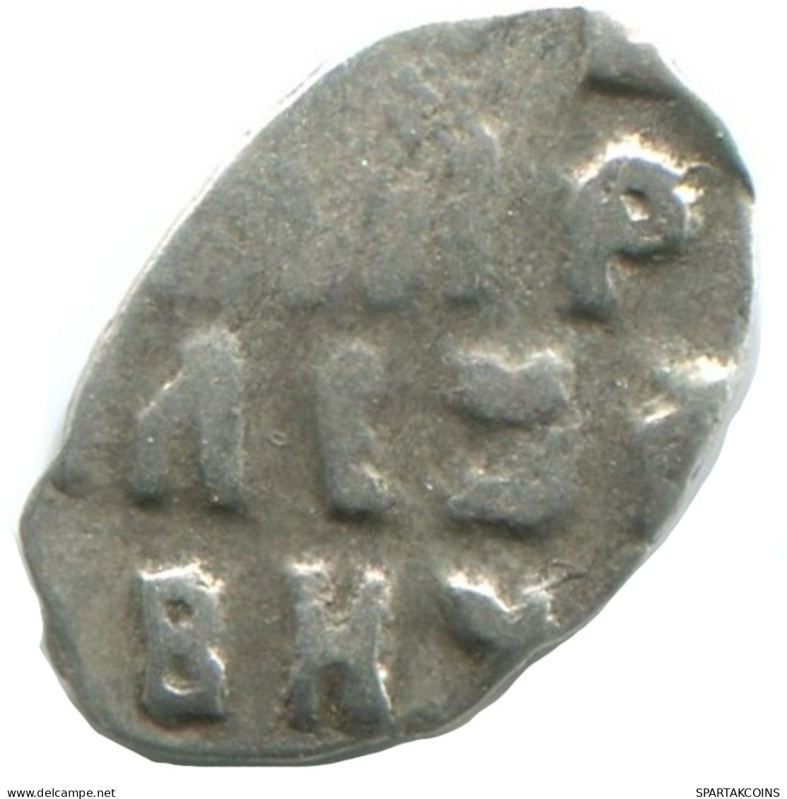 RUSIA RUSSIA 1702 KOPECK PETER I OLD Mint MOSCOW PLATA 0.4g/10mm #AB524.10.E.A - Russie