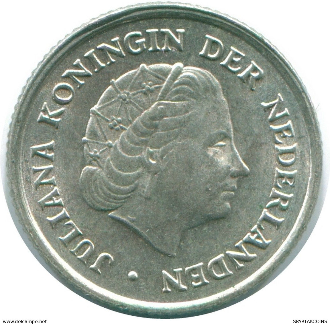 1/10 GULDEN 1970 ANTILLAS NEERLANDESAS PLATA Colonial Moneda #NL12987.3.E.A - Nederlandse Antillen