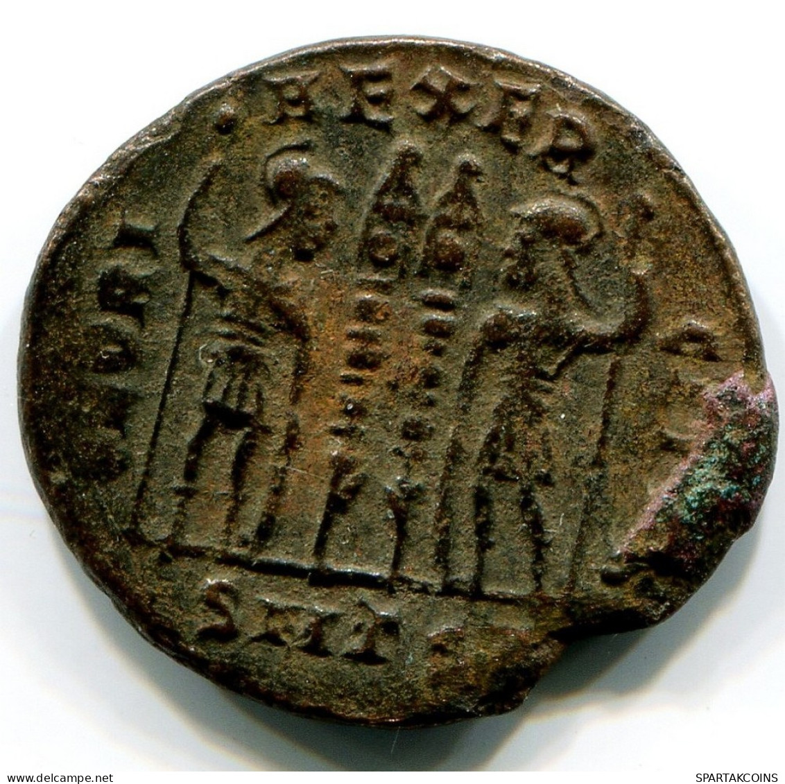 CONSTANTINE I MINTED IN THESSALONICA FOUND IN IHNASYAH HOARD #ANC11130.14.D.A - The Christian Empire (307 AD To 363 AD)