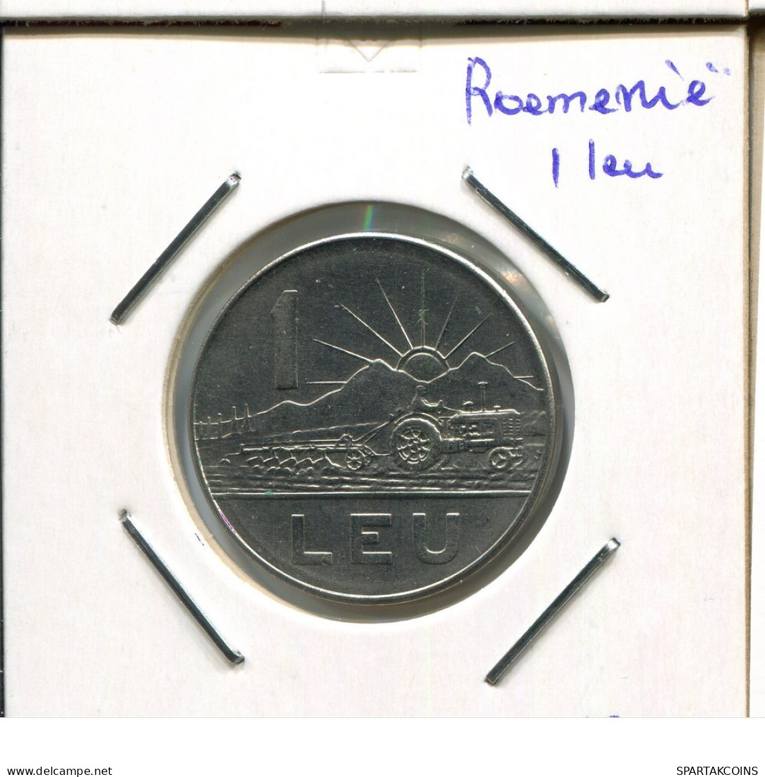 1 LEU 1966 ROMANIA Coin #AR377.U.A - Rumänien